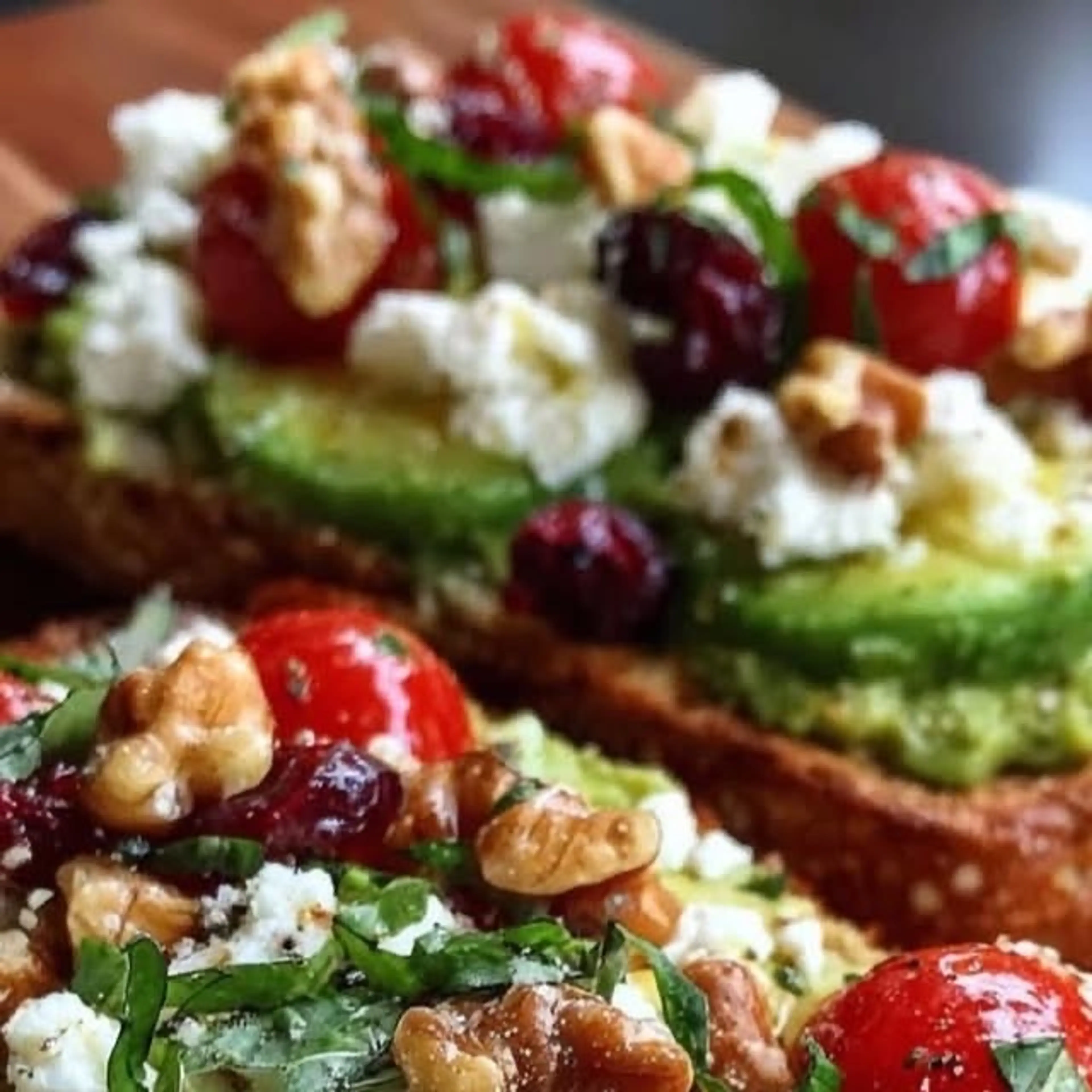 Flavor-packed Avocado Feta Toast — a Mediterranean-inspired