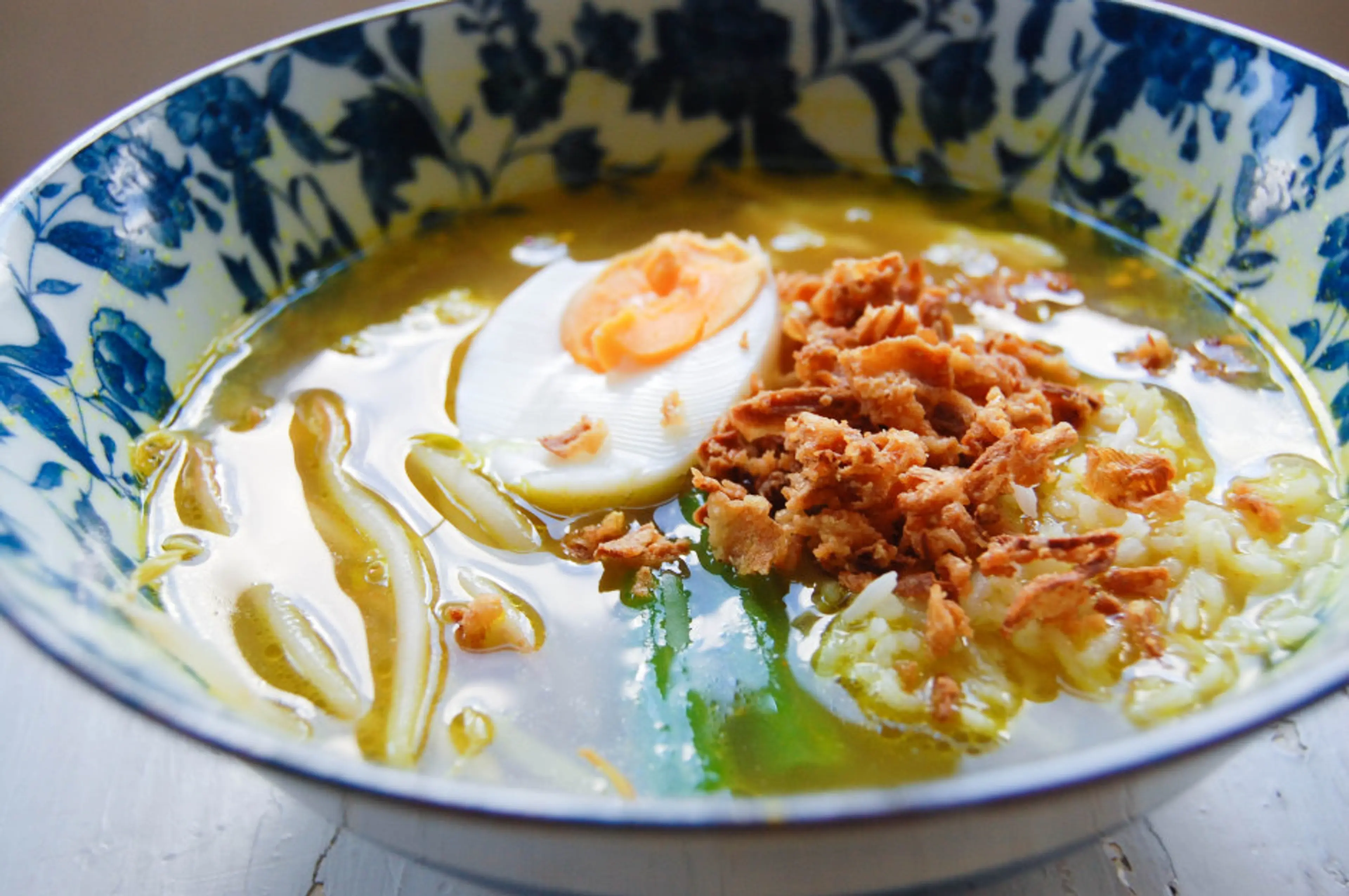 Indonesische soto ayam