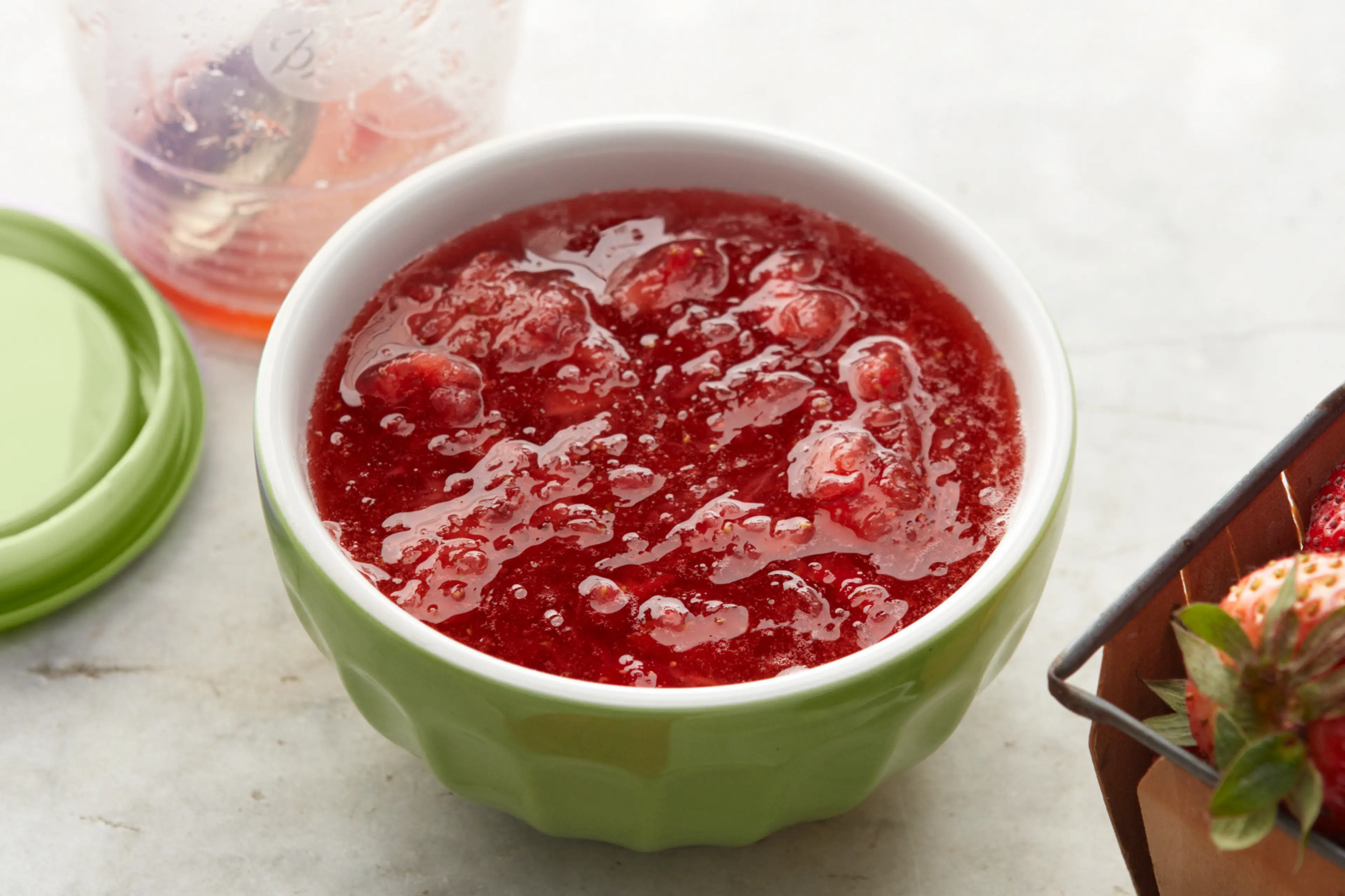30 Minutes To Homemade SURE.JELL Strawberry Freezer Jam