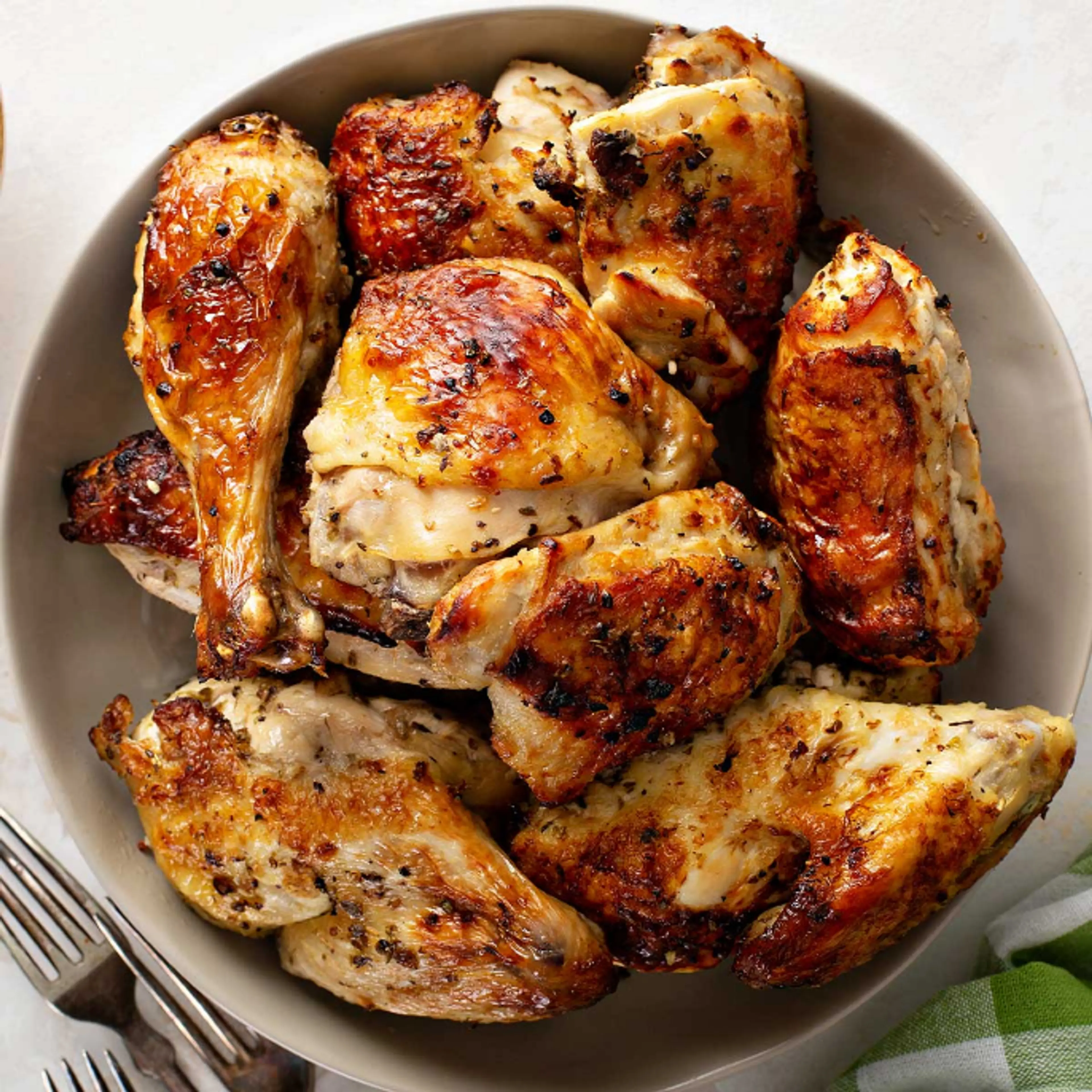 Baked Chicken Pieces (So Easy!)