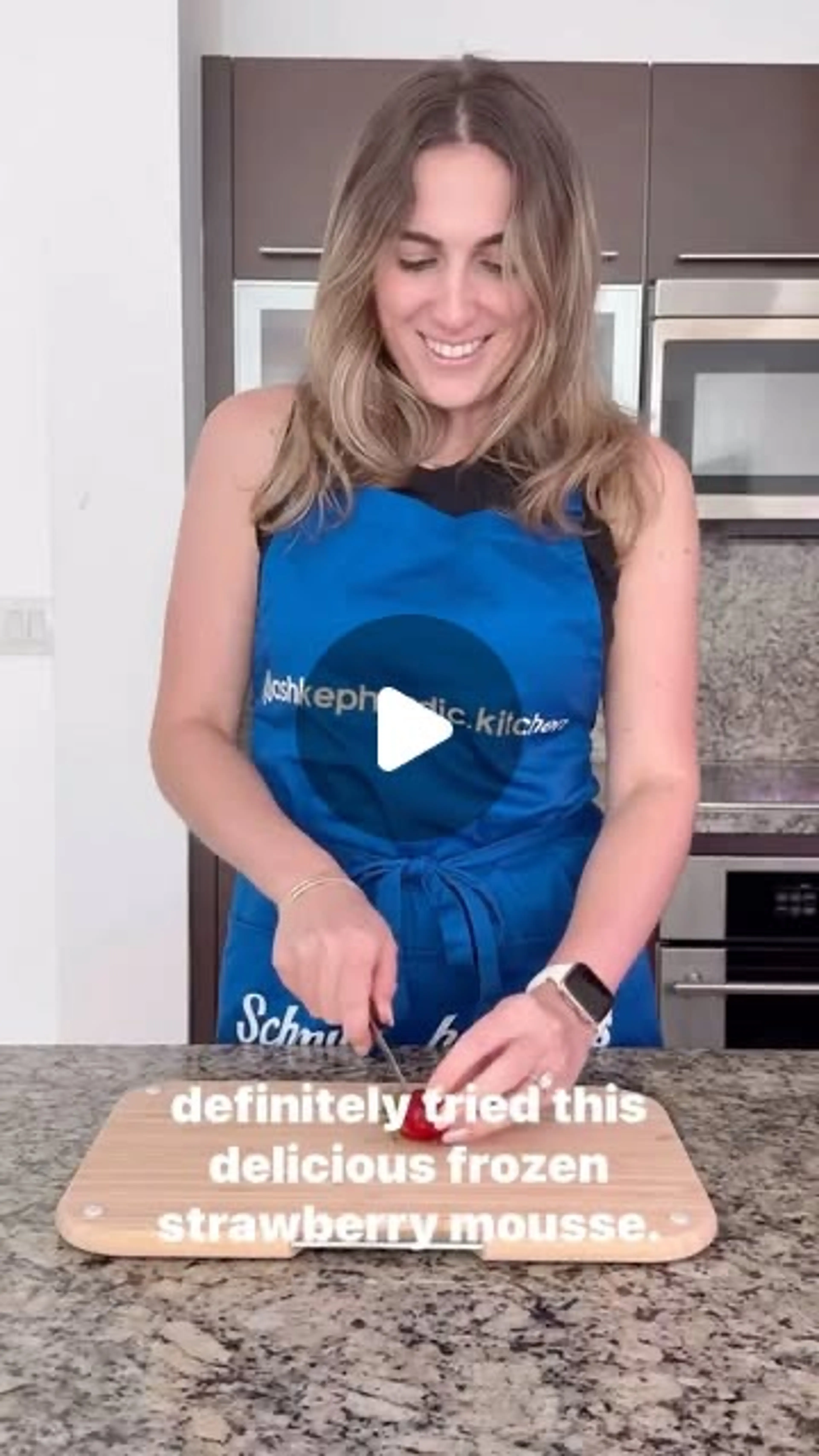 Passover Strawberry Mousse