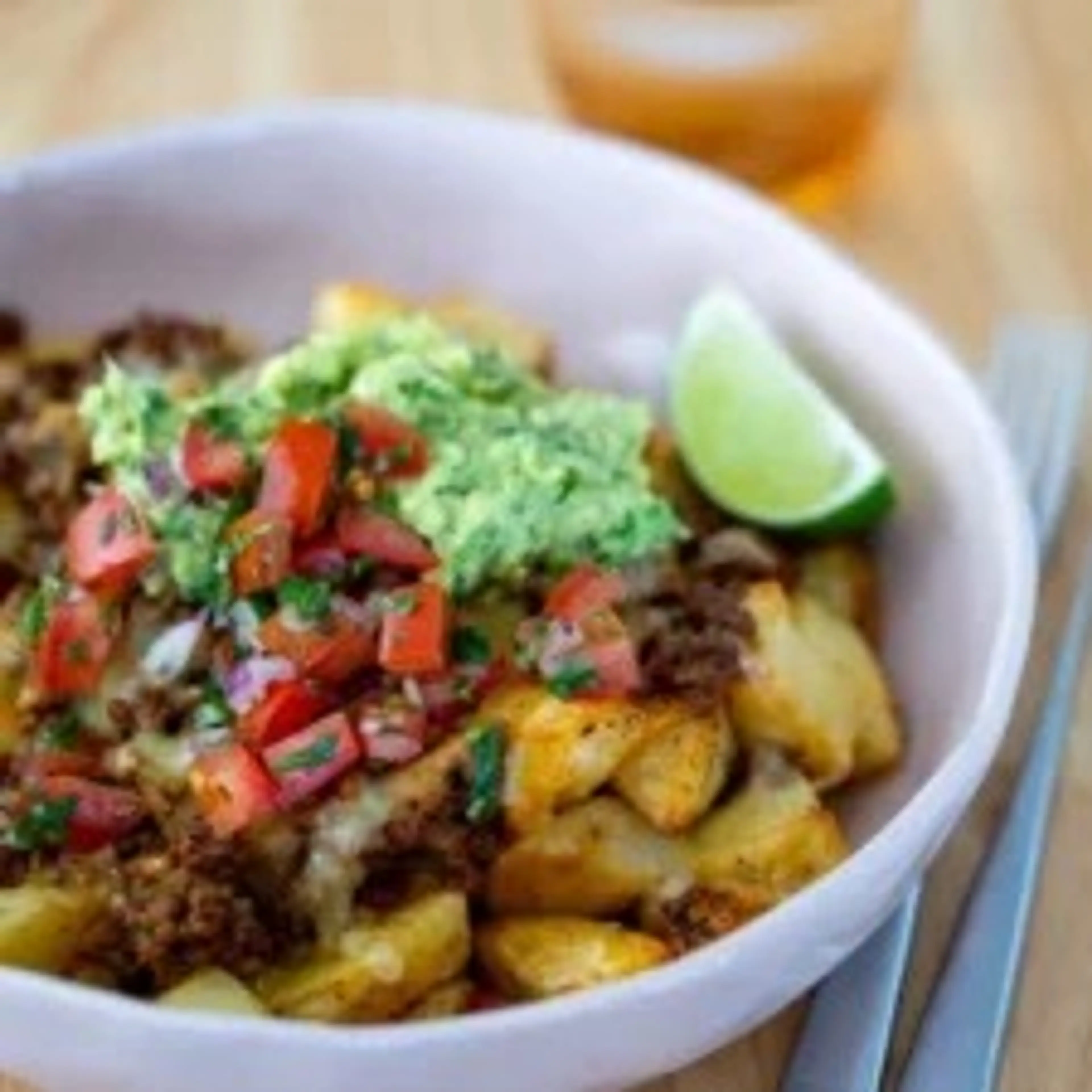 Loaded Potato Taco Bowl