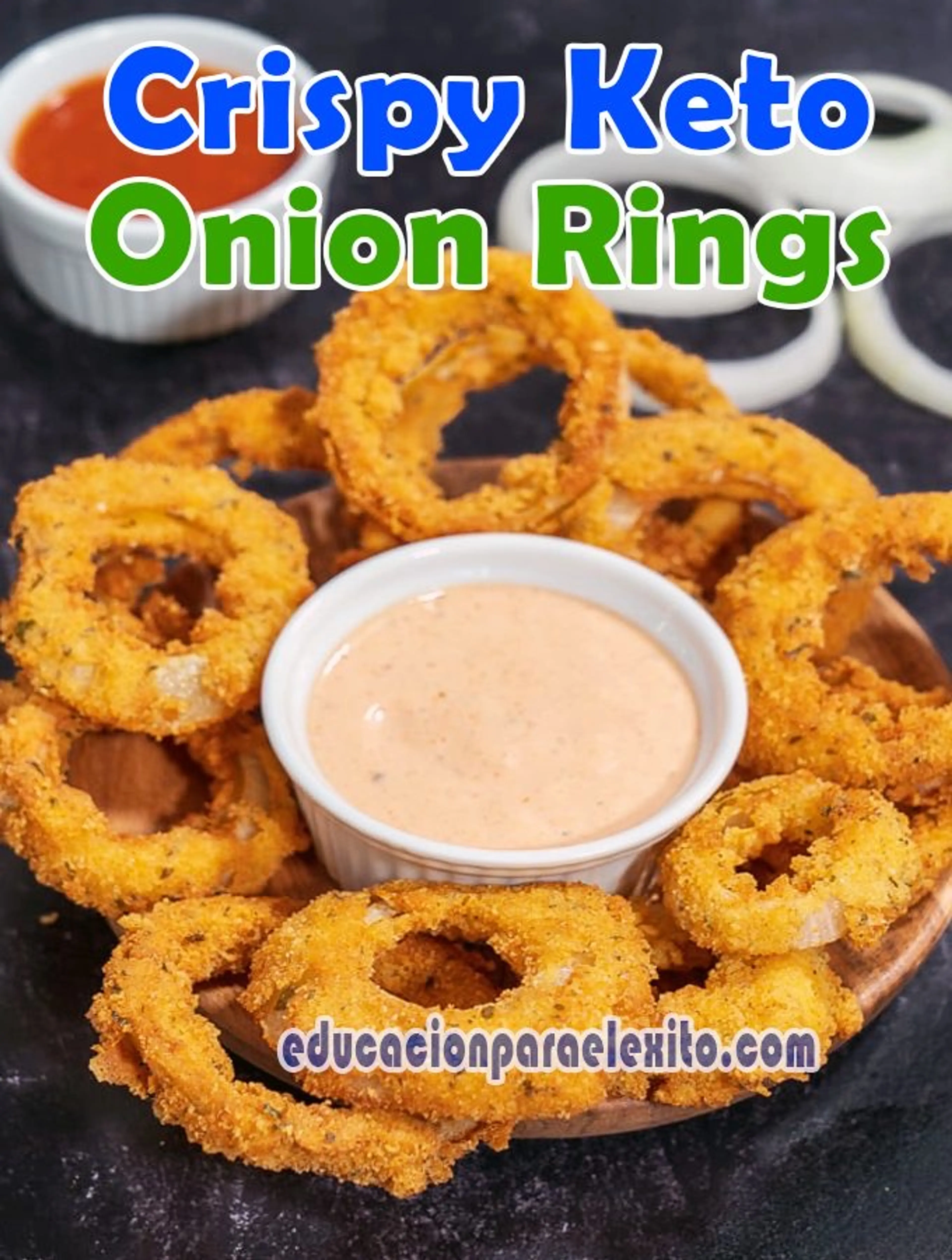 Crispy Keto Onion Rings Recipe