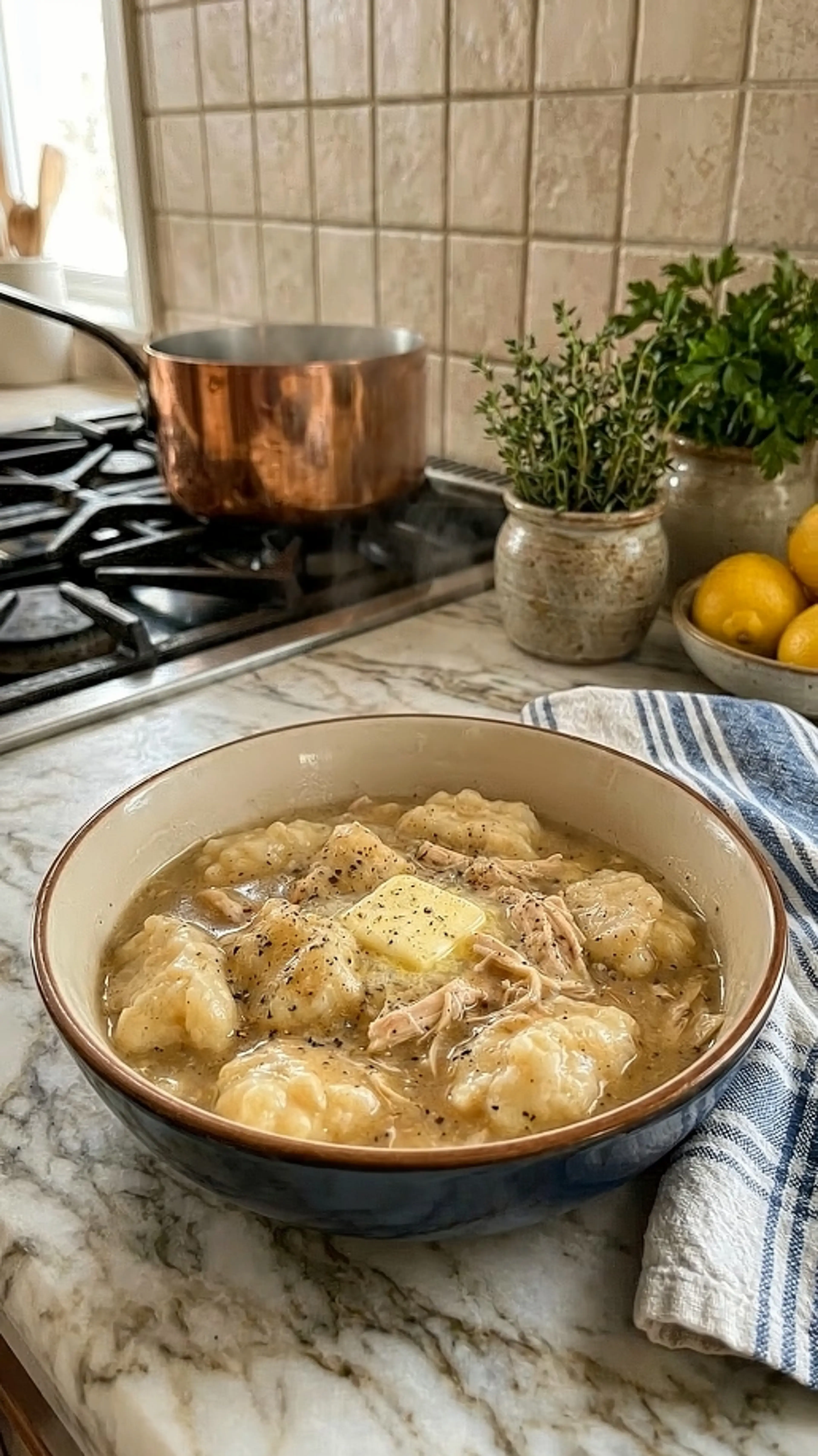 Grandma’s Chicken & Dumplings