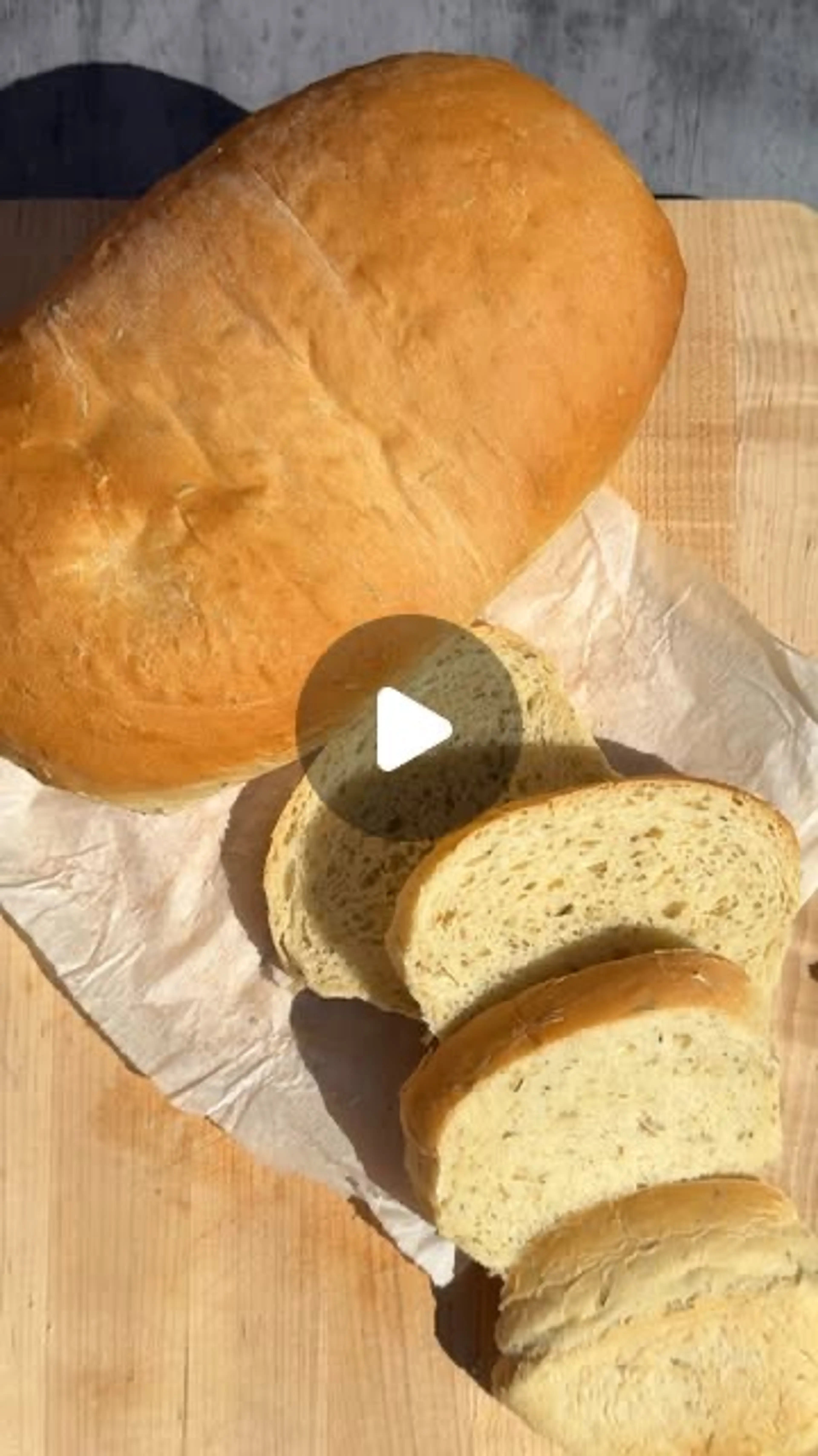 Rosemary sandwich, bread