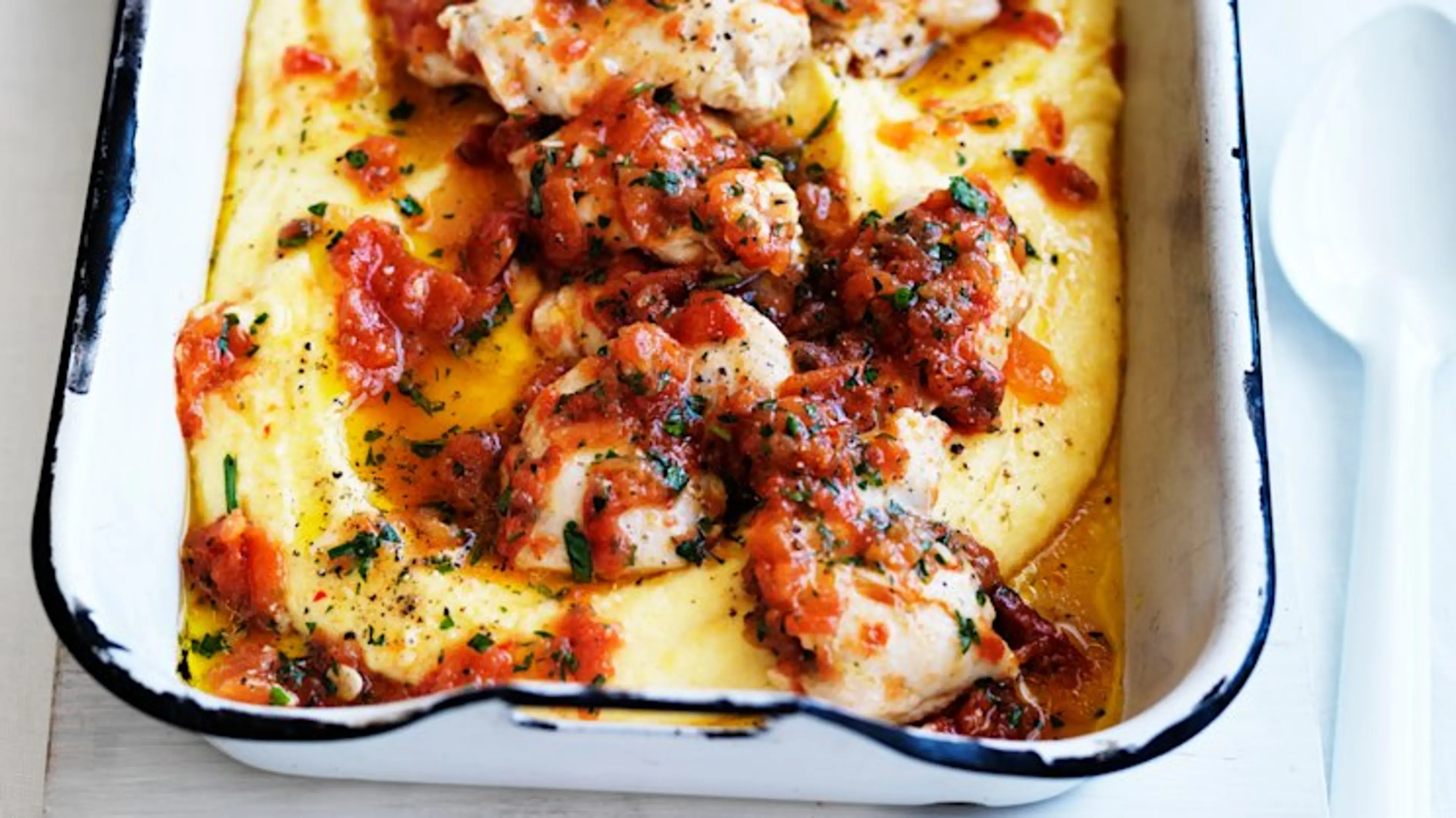 Neil Perry’s chicken in crazy water (acqua pazza)