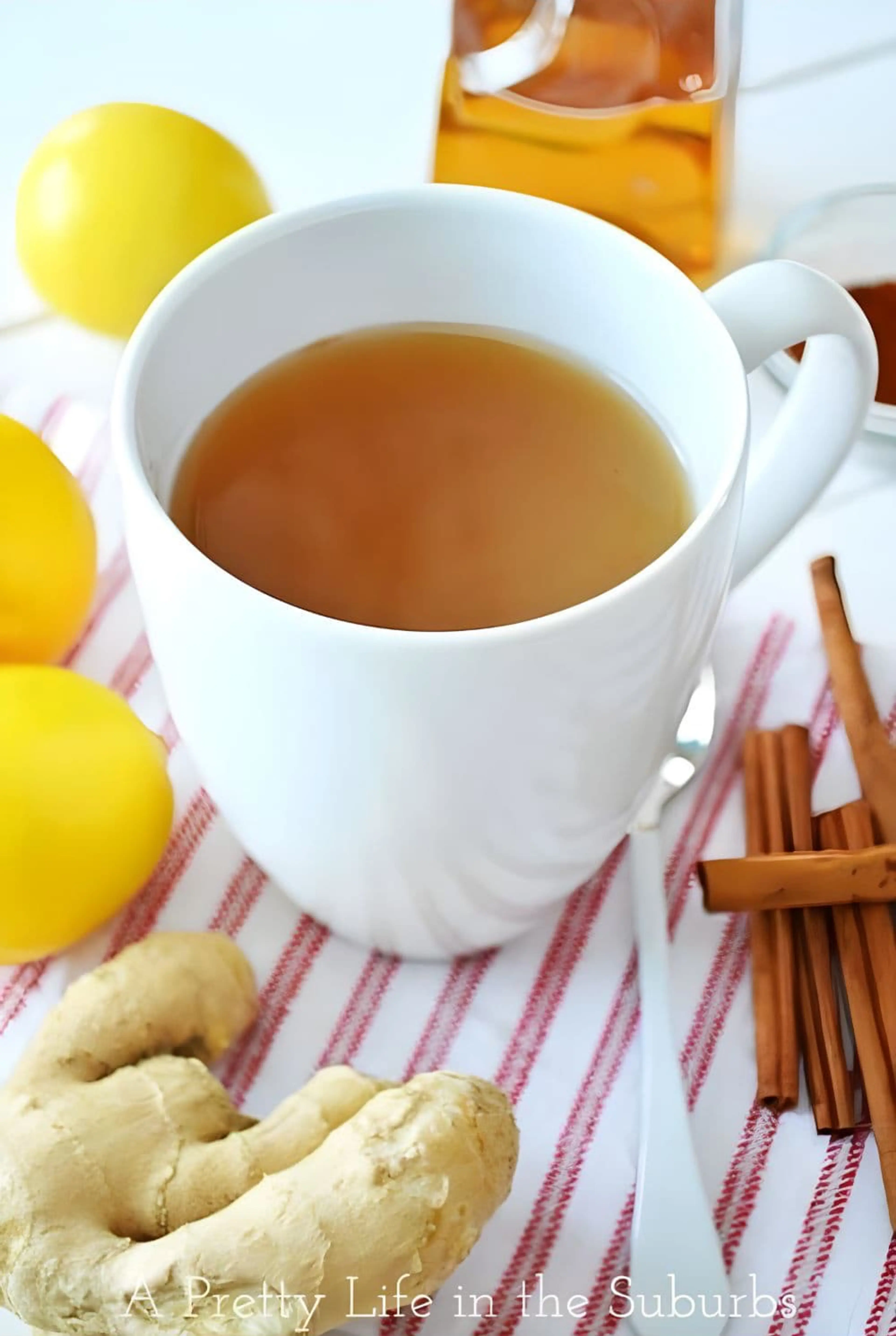 Homemade Fresh Ginger Tea Recipe