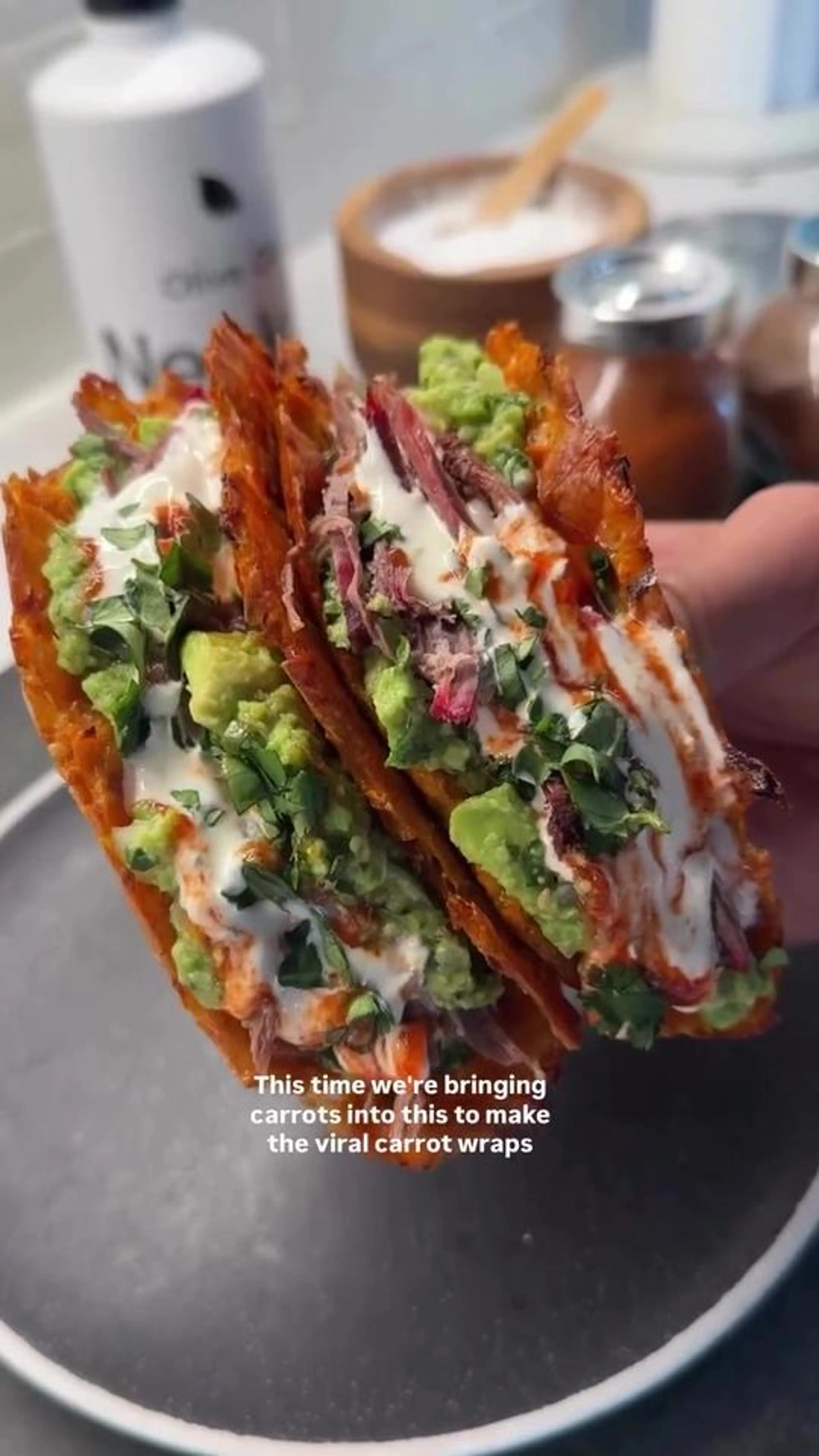 Viral Carrot Wraps