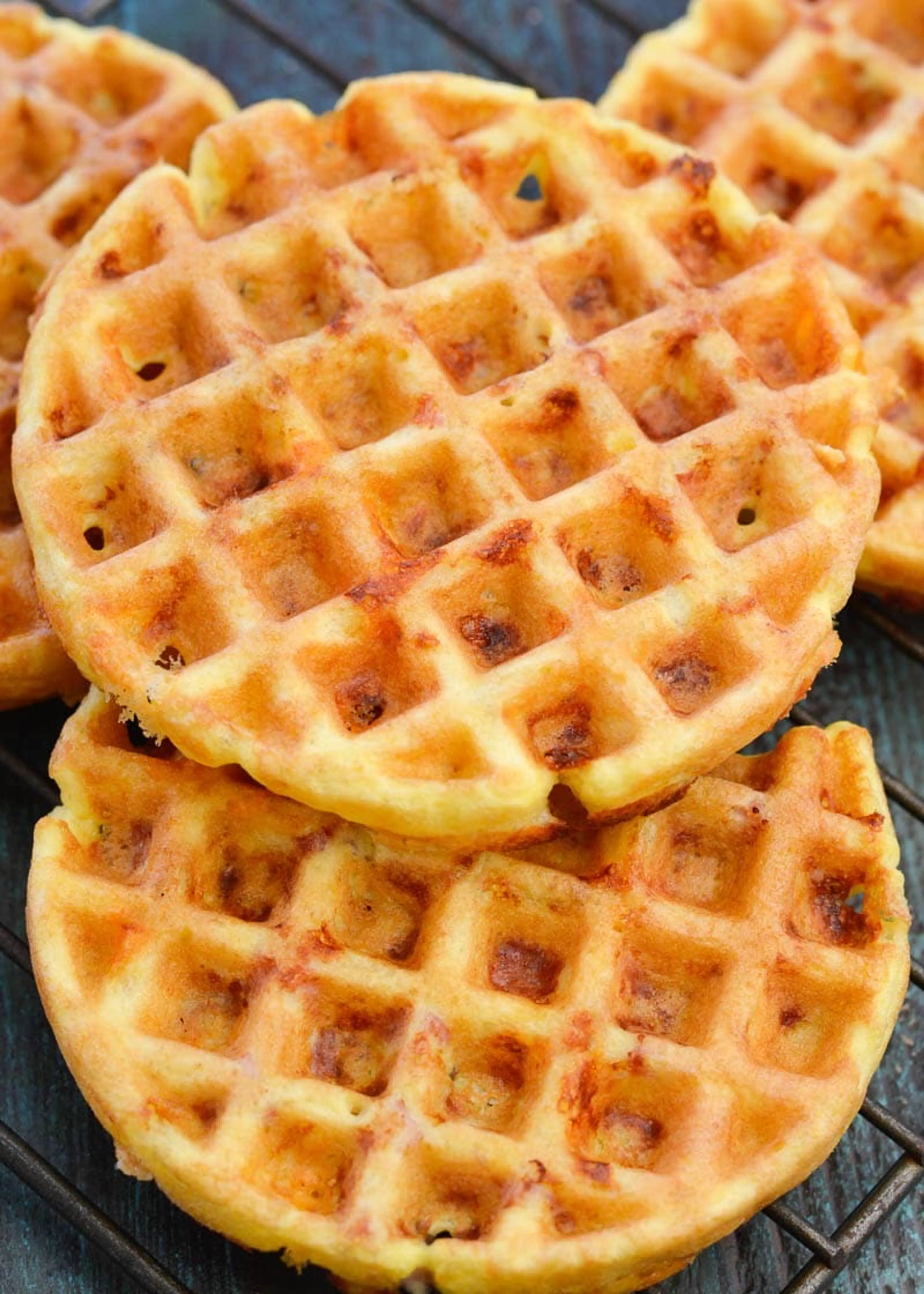 Ham and Cheese Chaffles