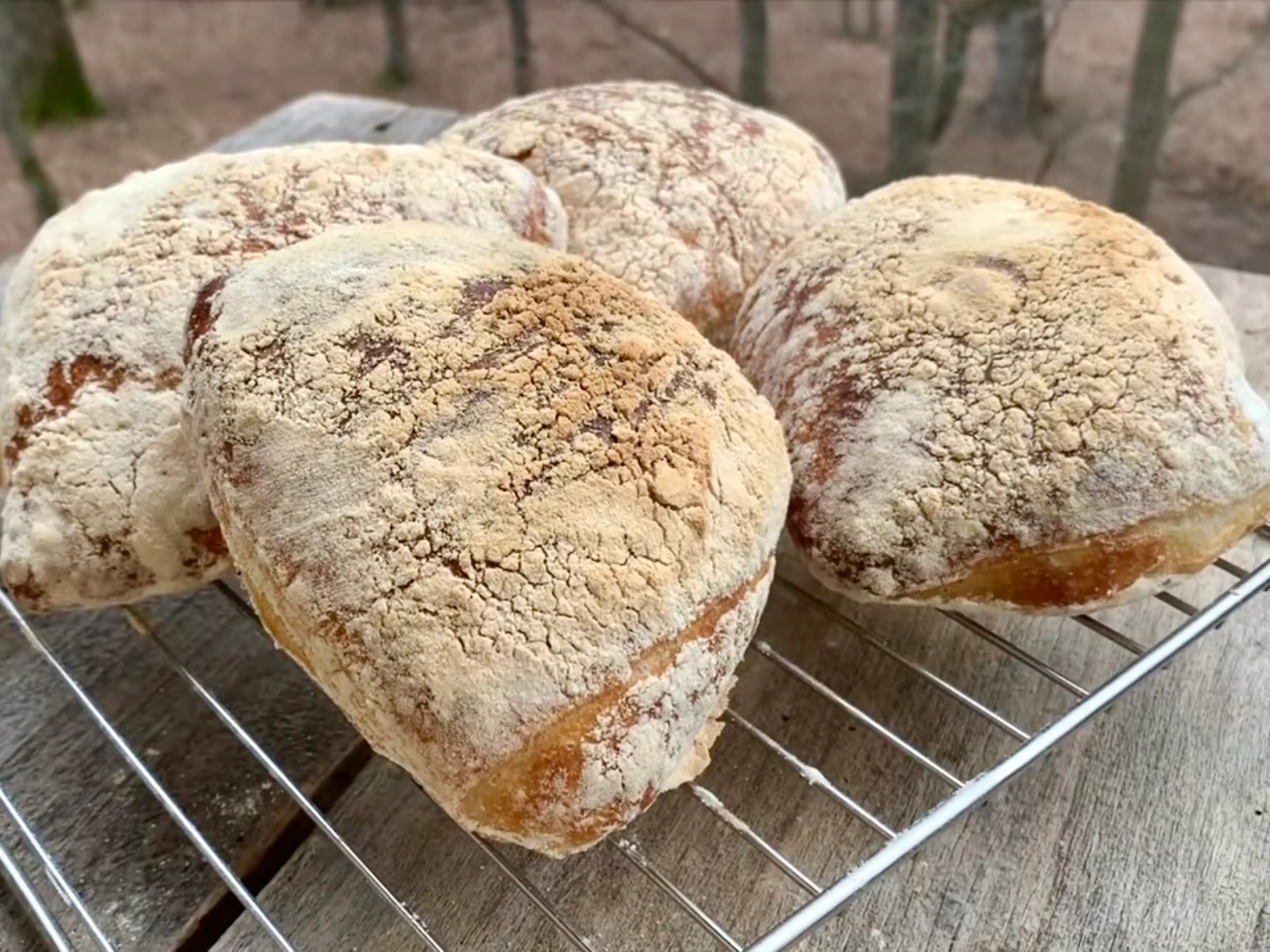 Pan de Cristal @ 106% hydration