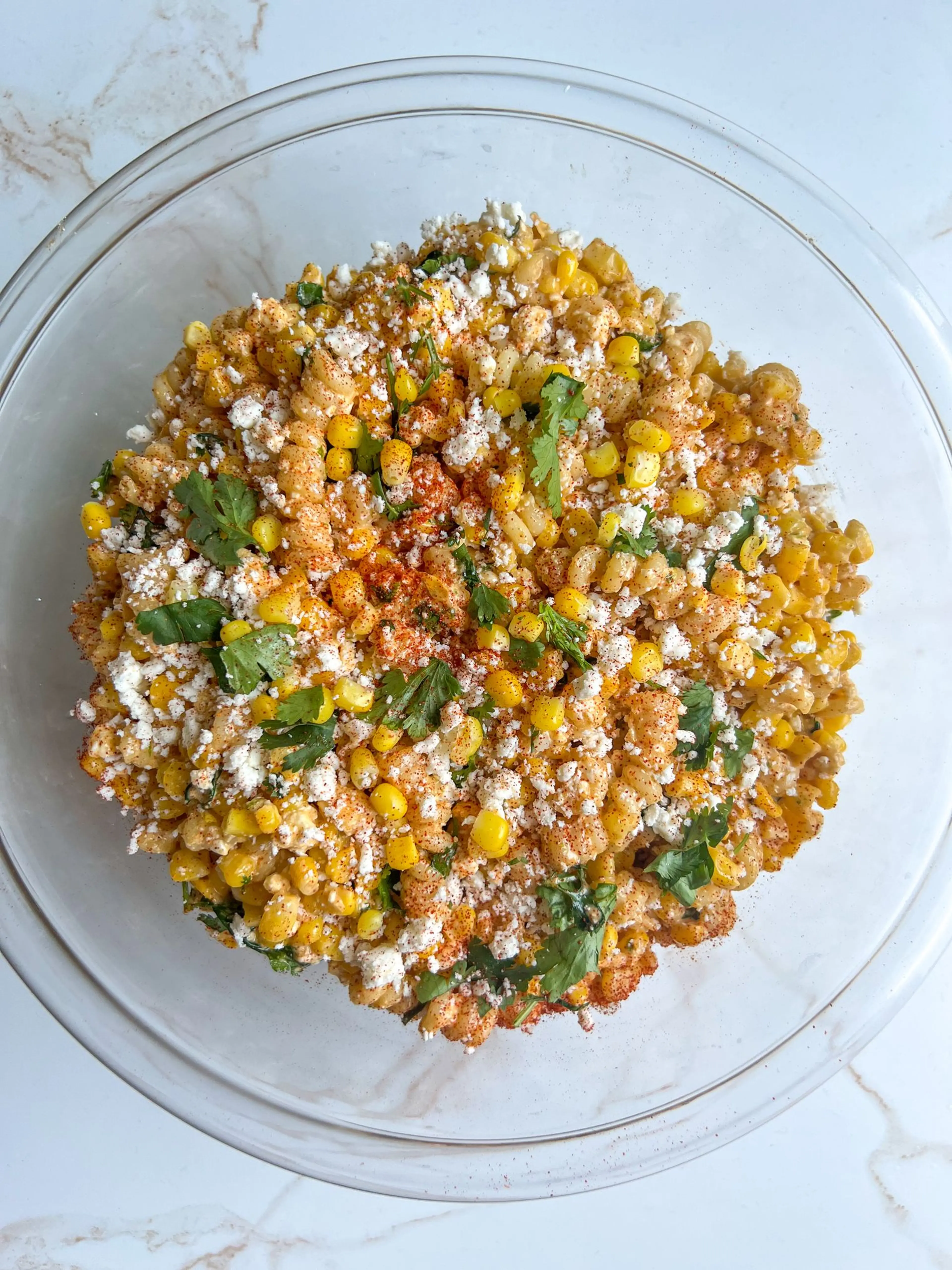 Elote-Style Pasta Salad (Mexican Street Corn)