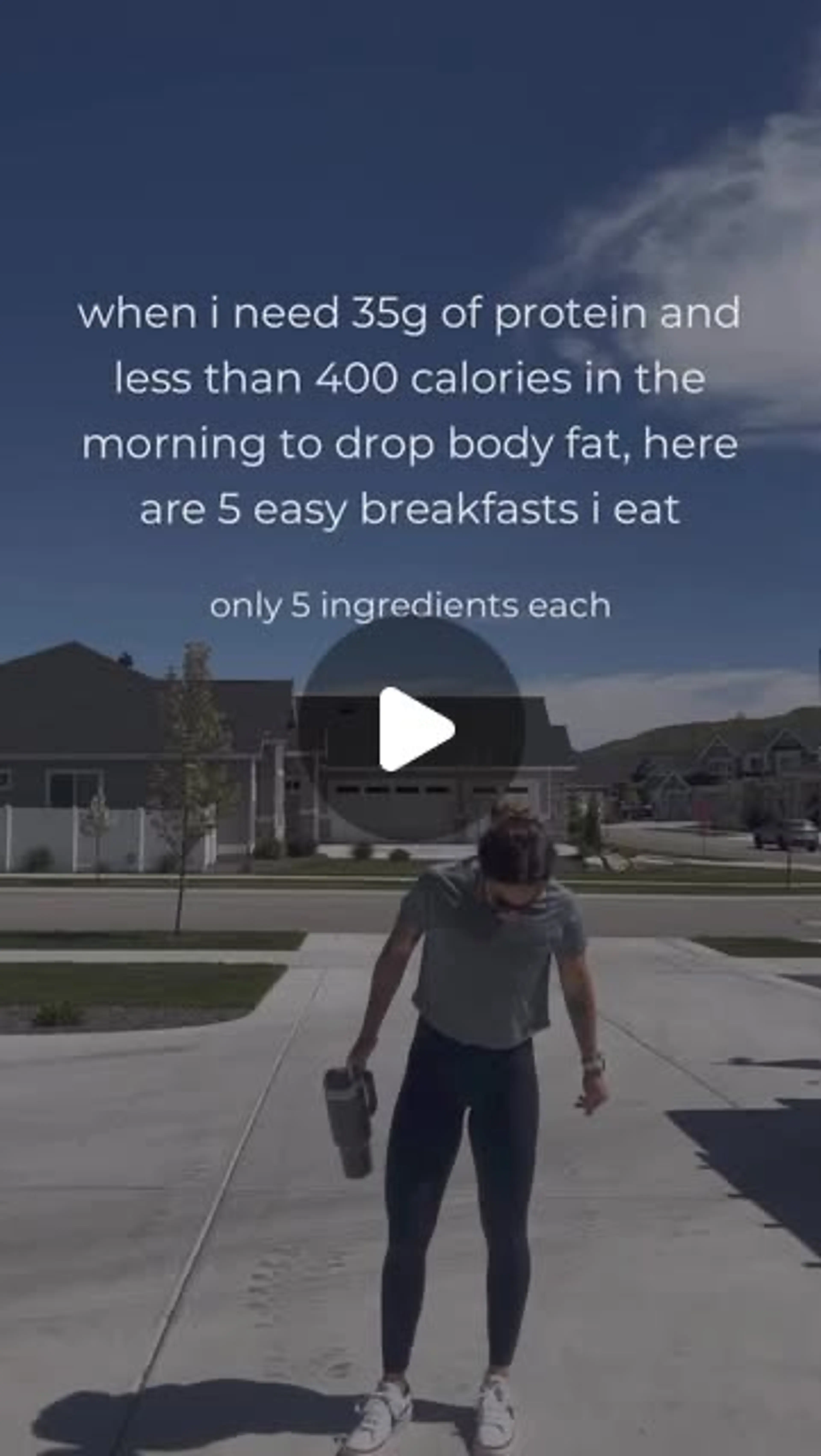 When I Need 35g of Protein and Under 400 Calories in the Mor