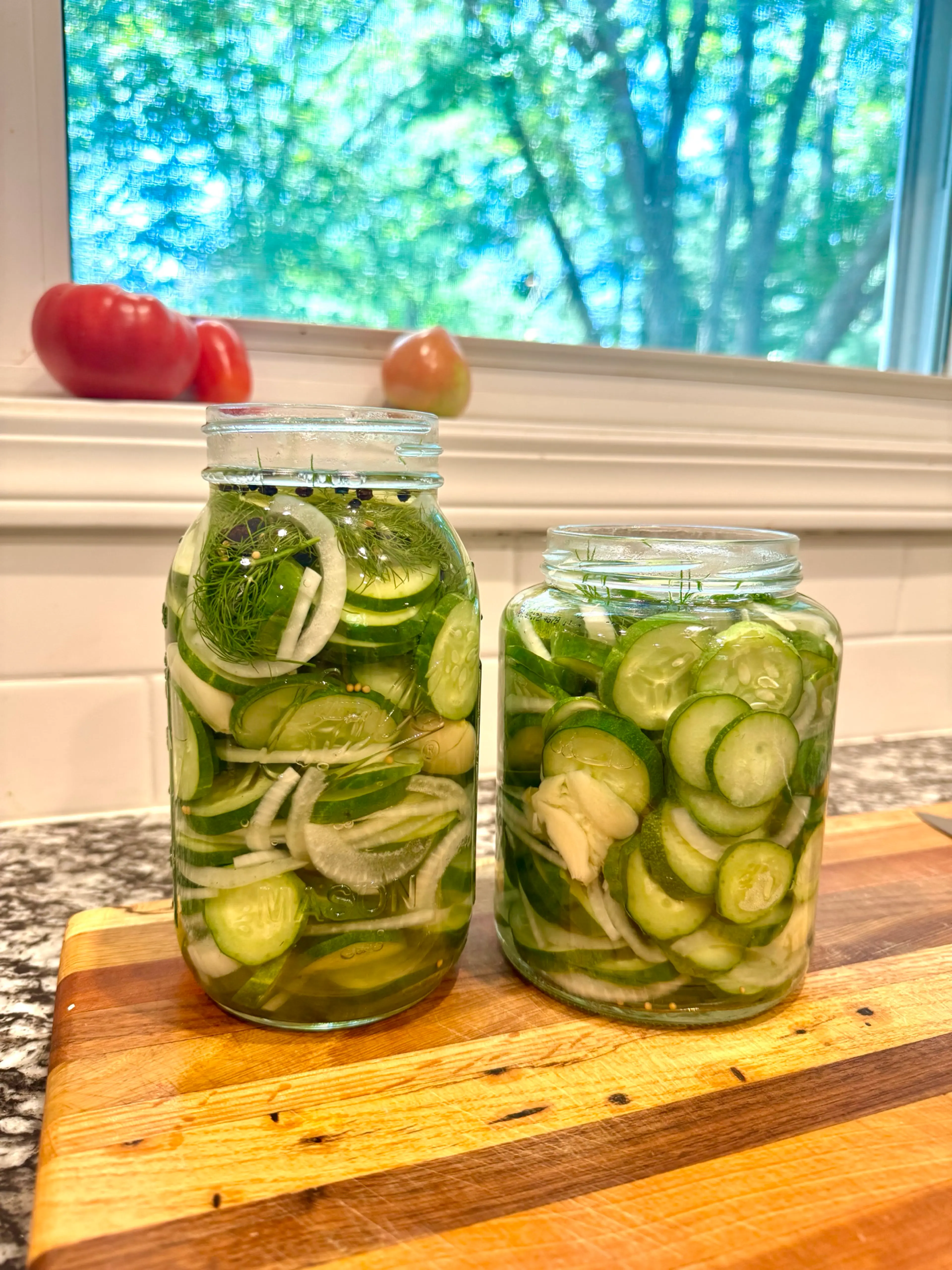 Easy Refrigerator Pickles Recipe