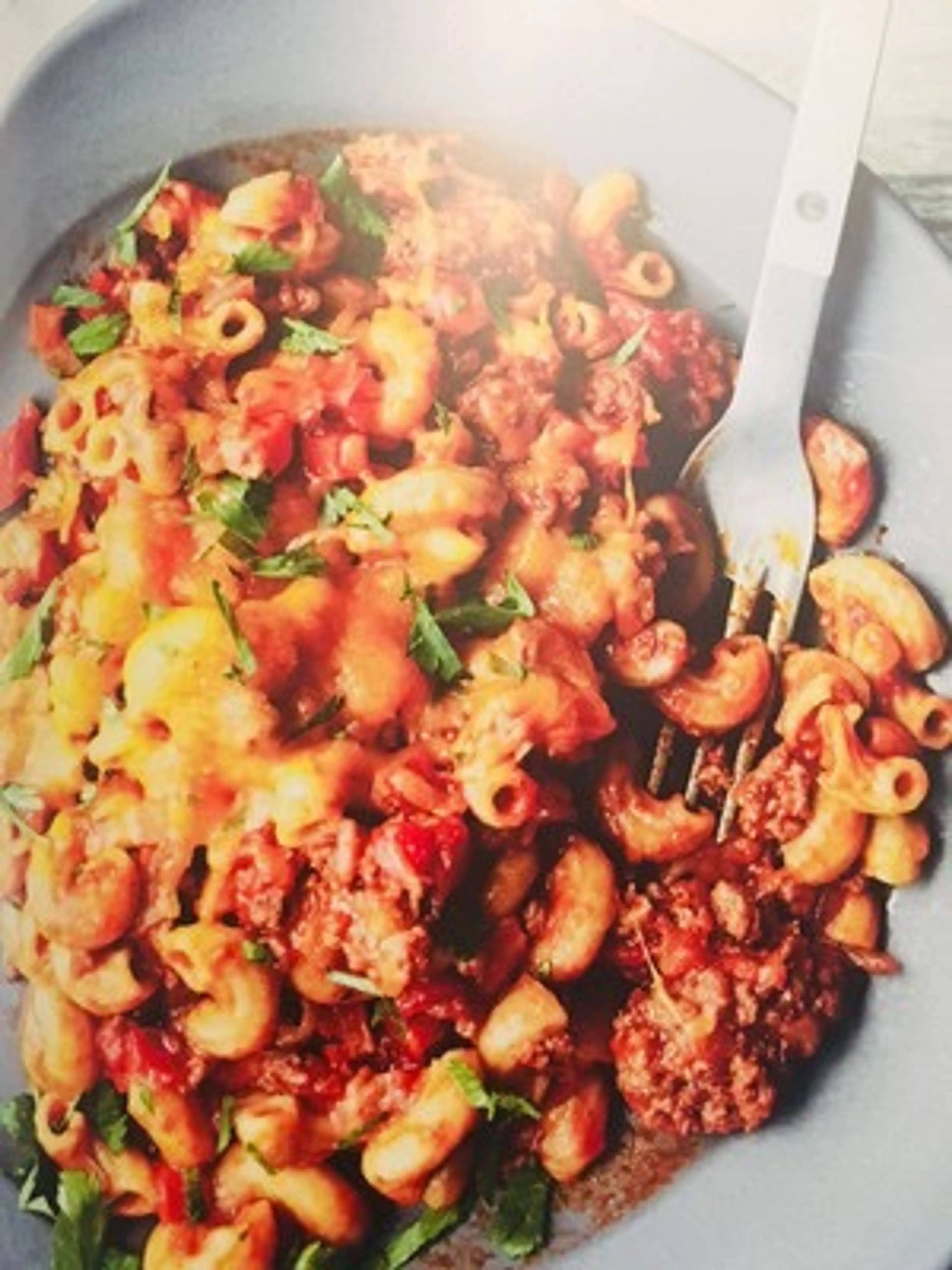 Skinnytaste American style Instant Pot cheesy beef goulash