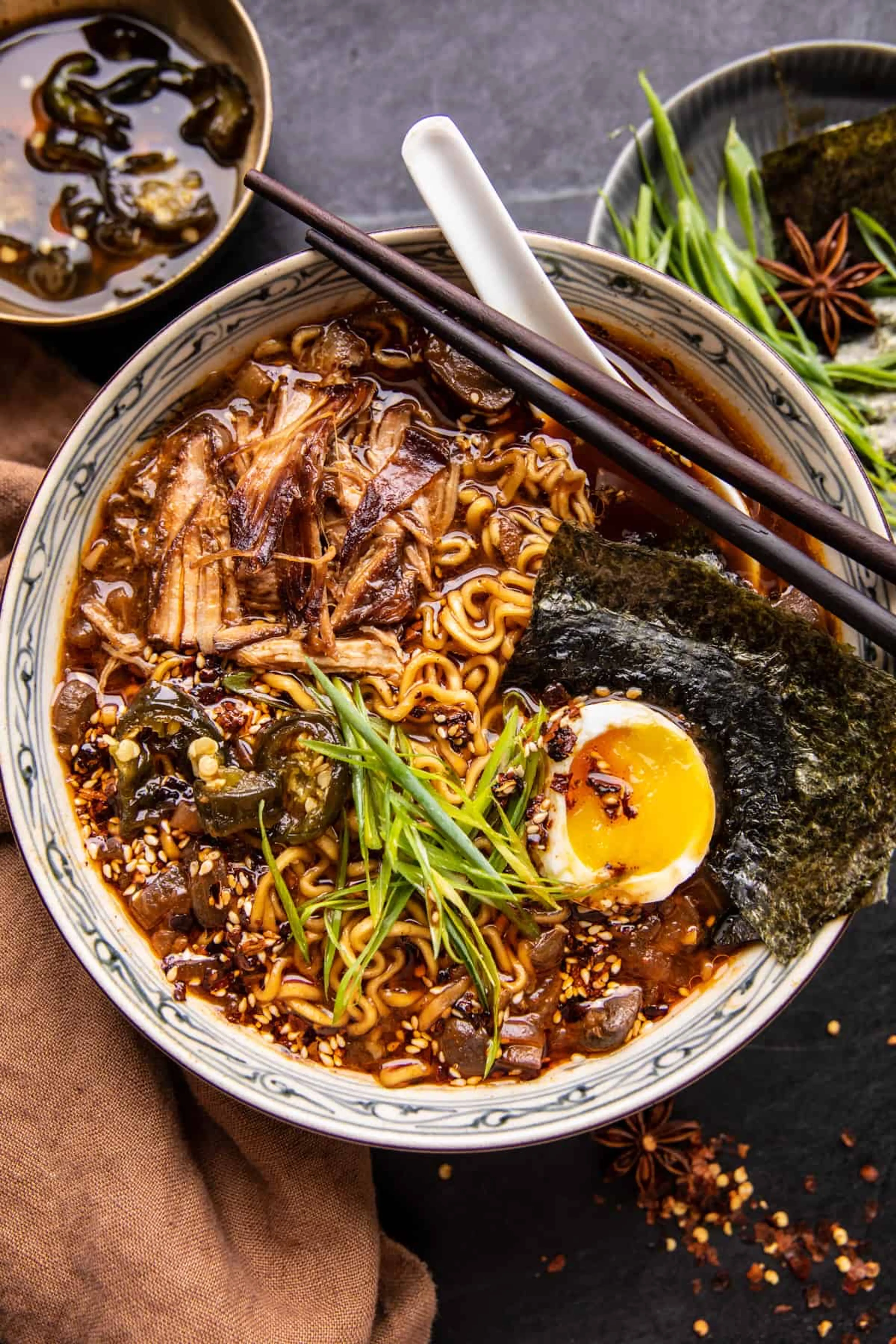 Crockpot Crispy Pork Ramen