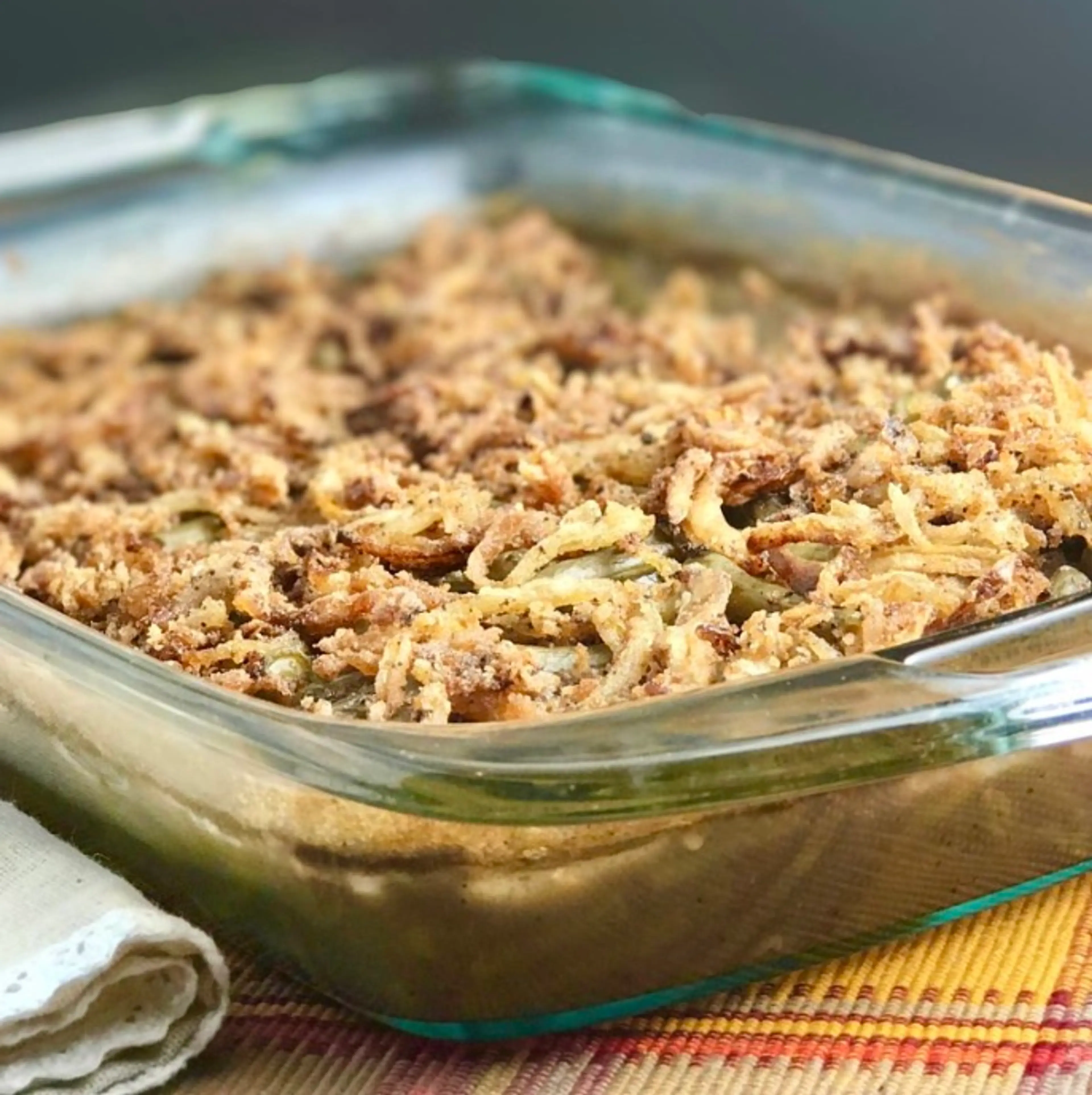 Dairy-Free Gluten-Free Green Bean Casserole