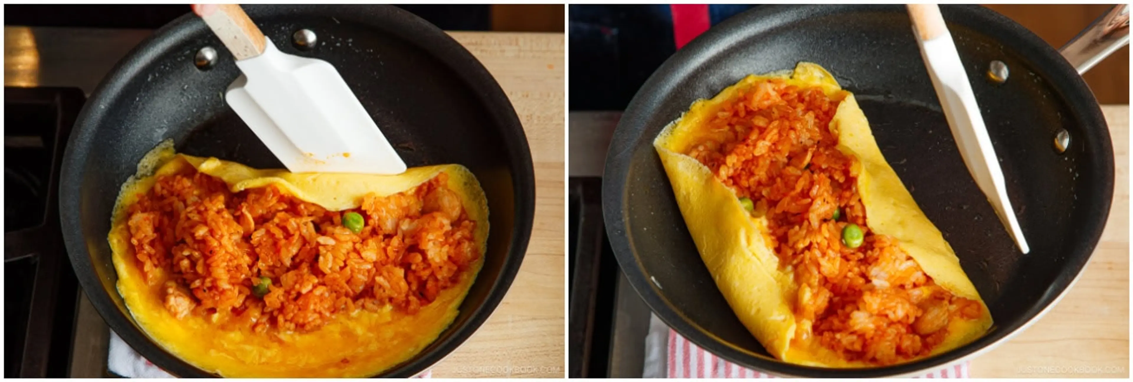 Omurice (Japanese Omelette Rice)