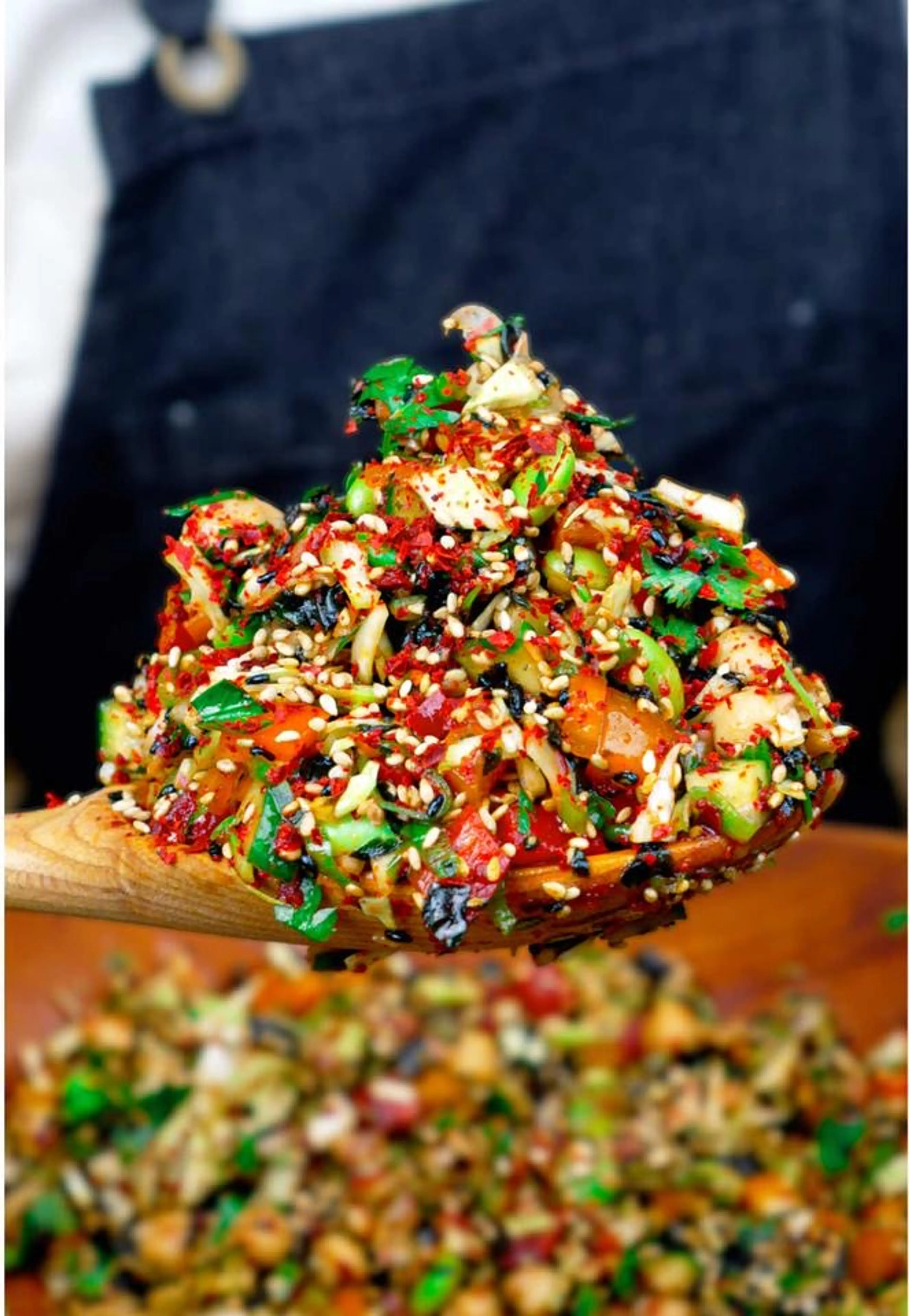 Toasted Nori & Sesame Meal Prep Salad