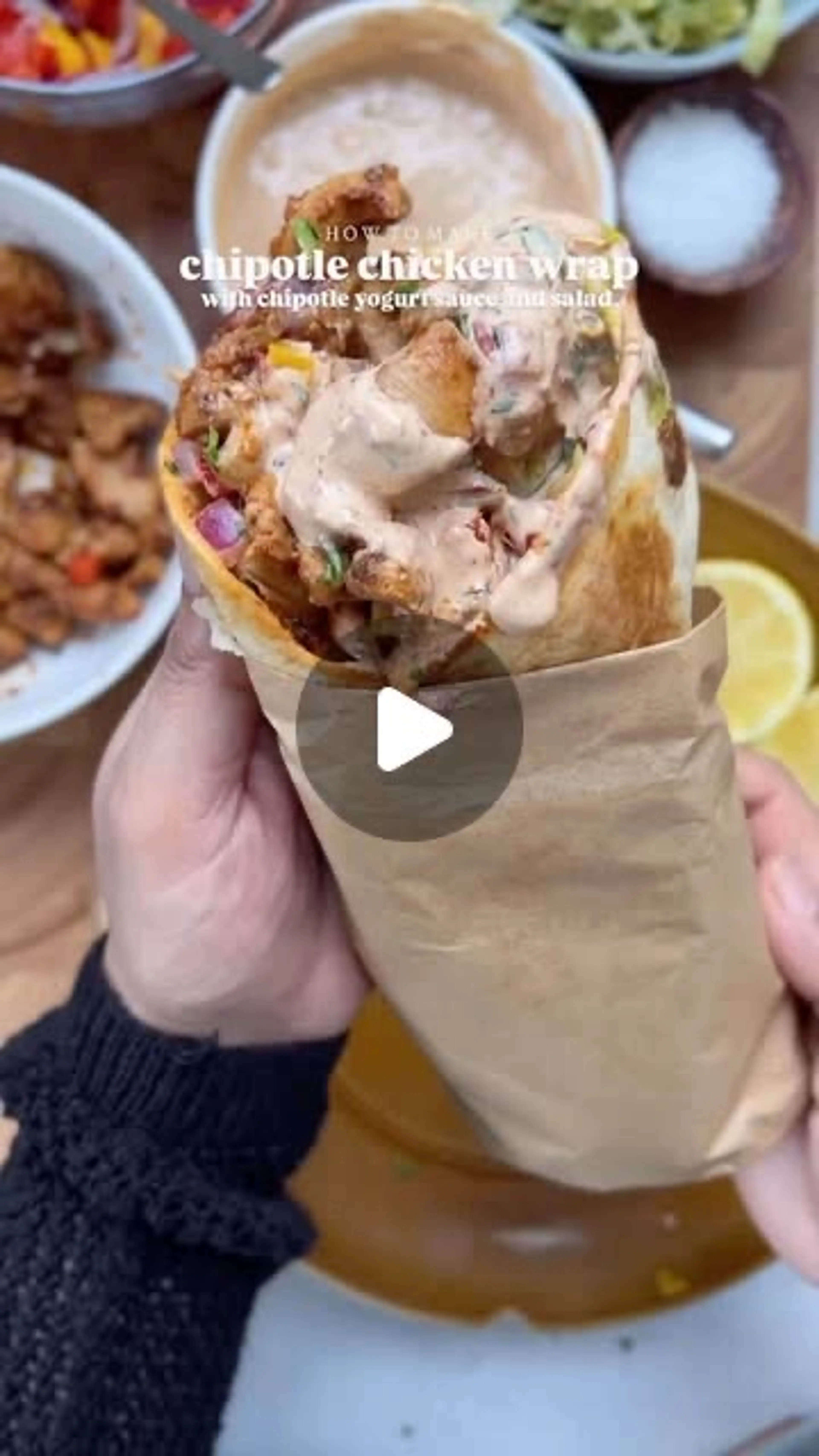 Chipotle Chicken Wrap