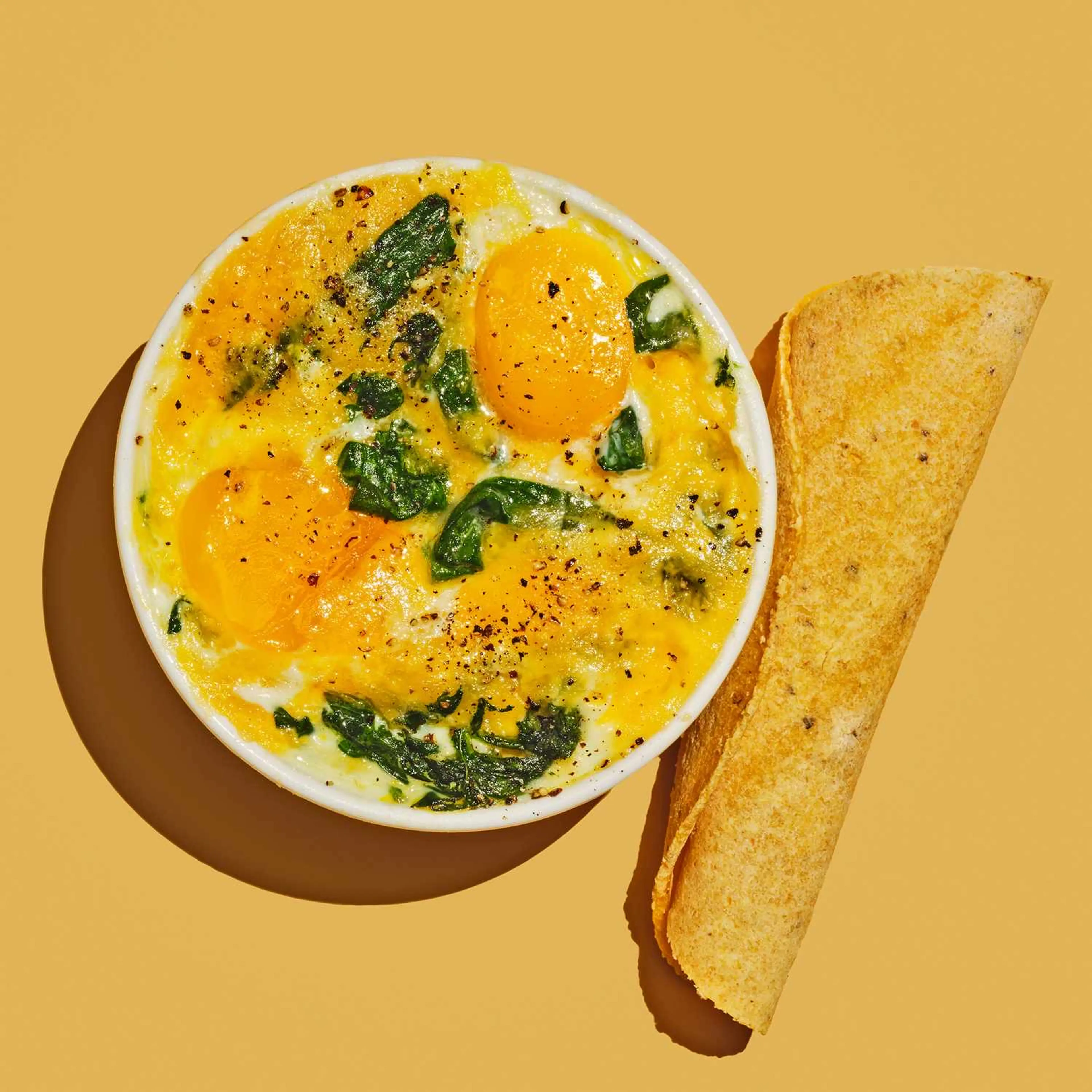 Instant Egg & Cheese "Bake"