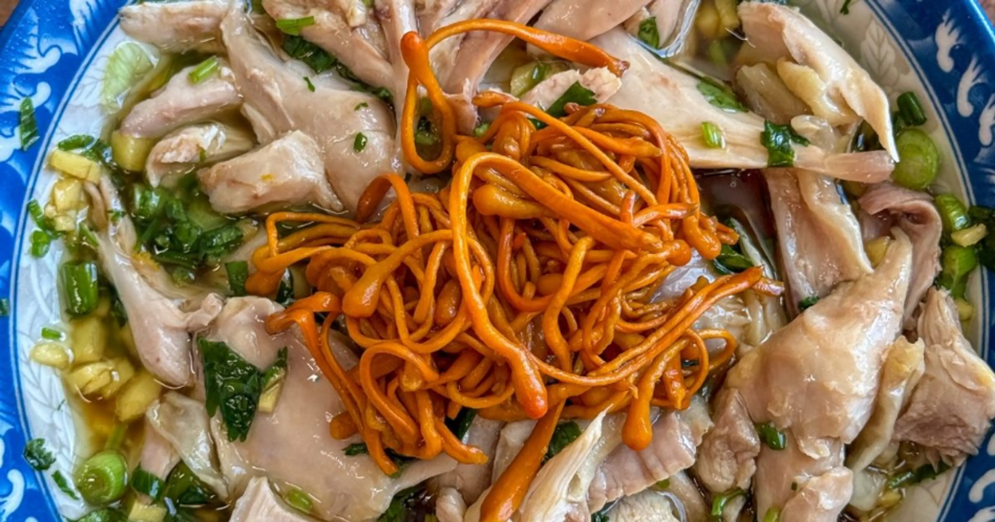 Steamed Herbal Chicken