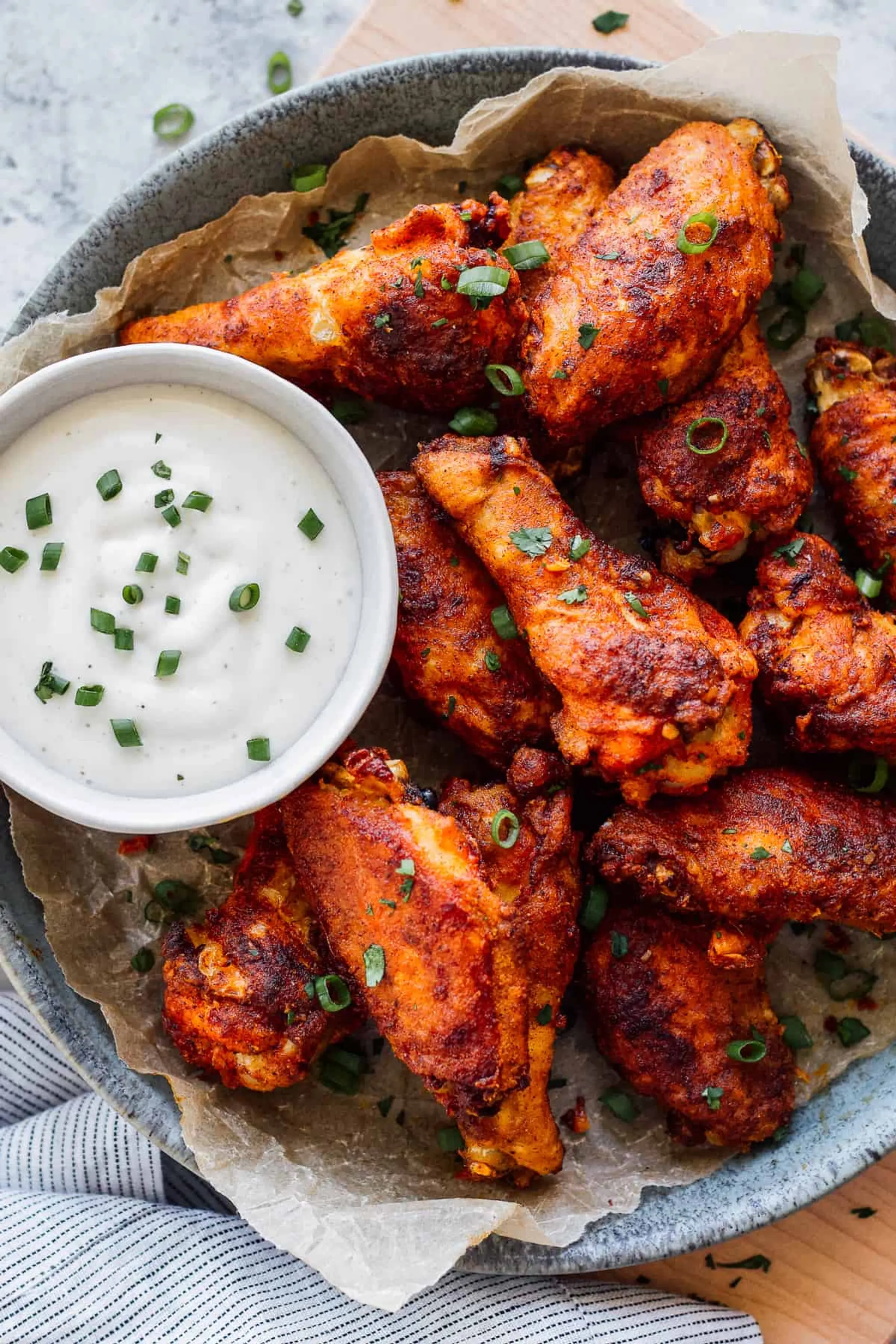 Baked Crispy Chicken Wings