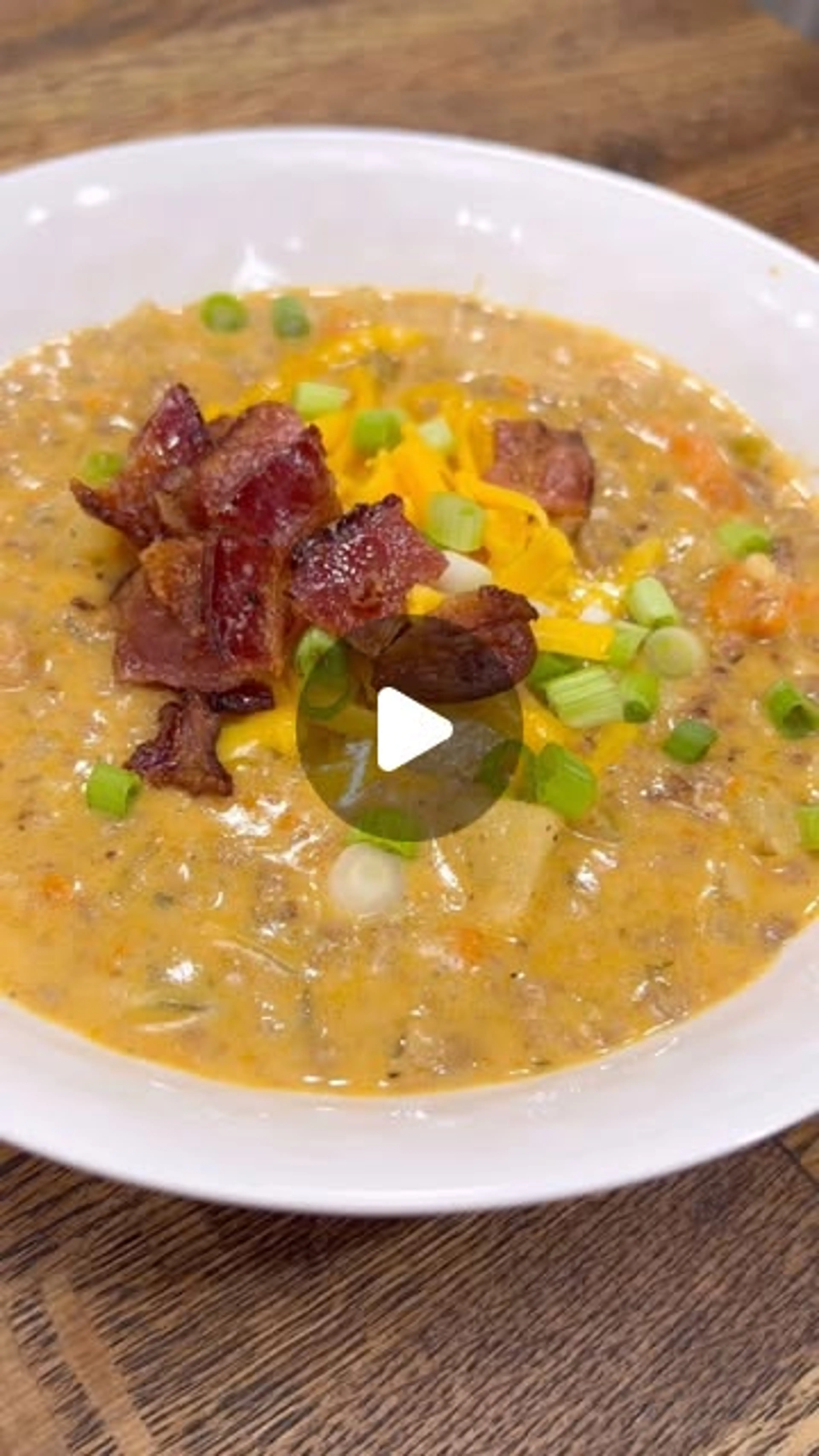 Bacon Cheeseburger Soup