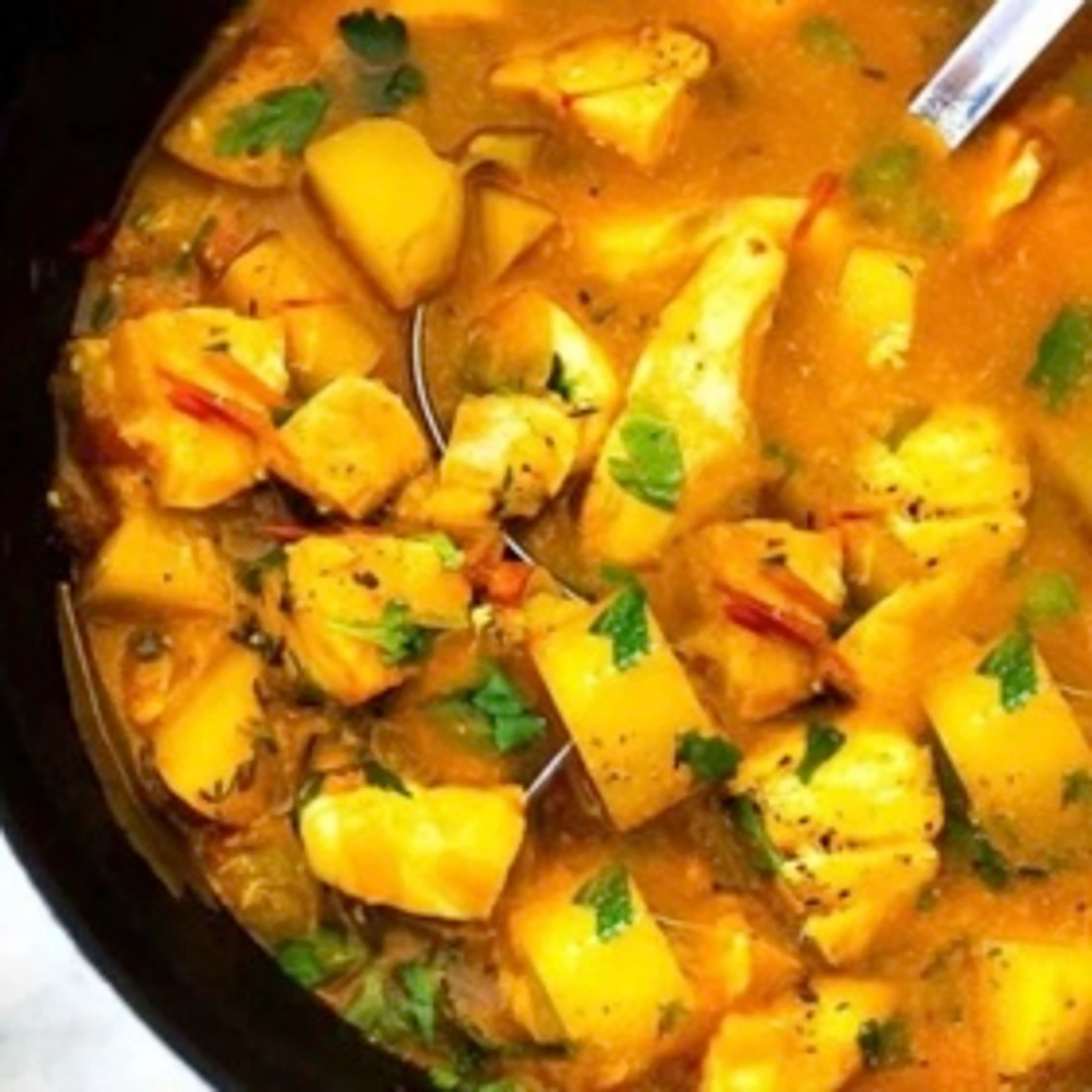 Portuguese Stew of Barramundi and Saffron - IMPROVE THIS REC