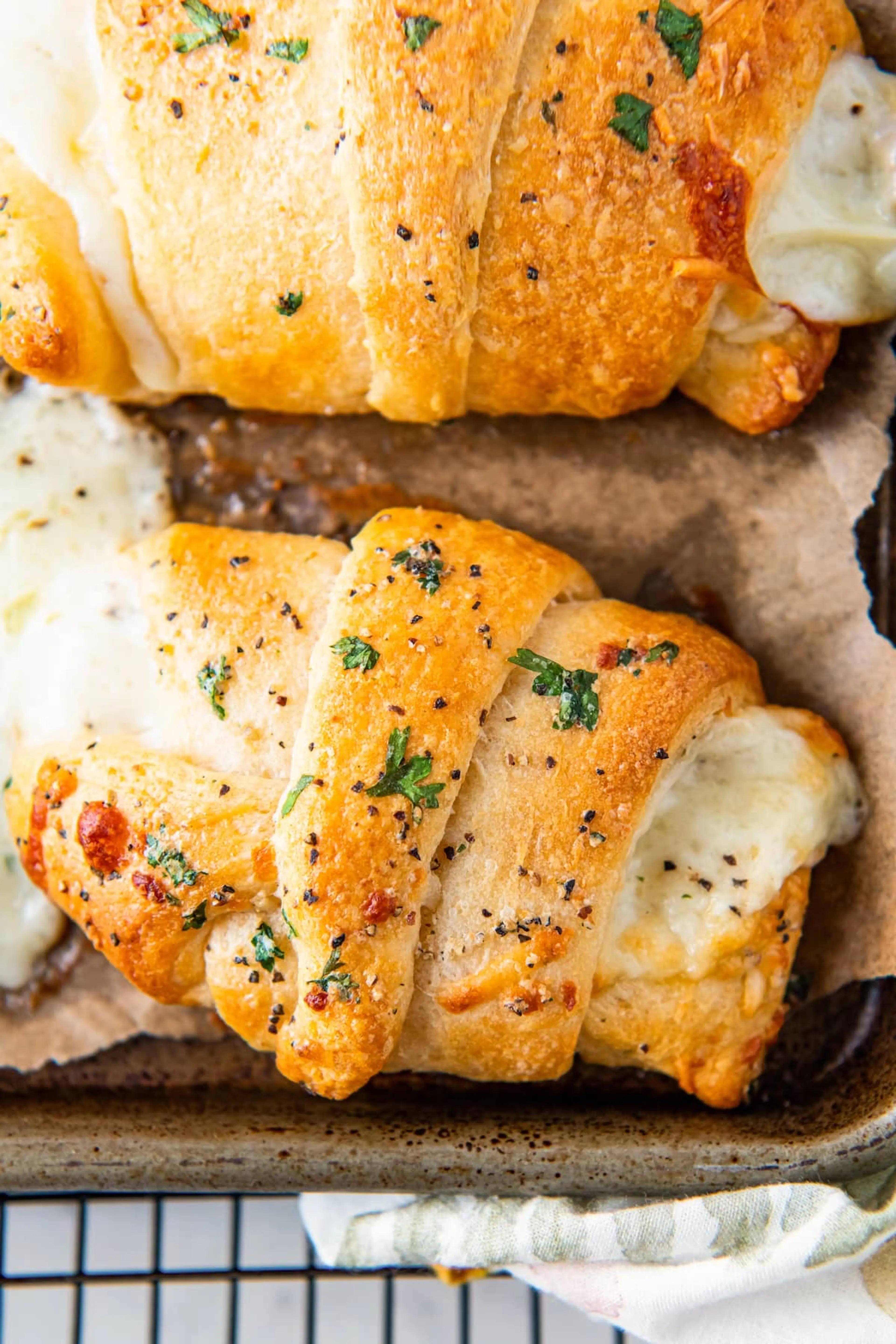 Cheesy Crescent Rolls