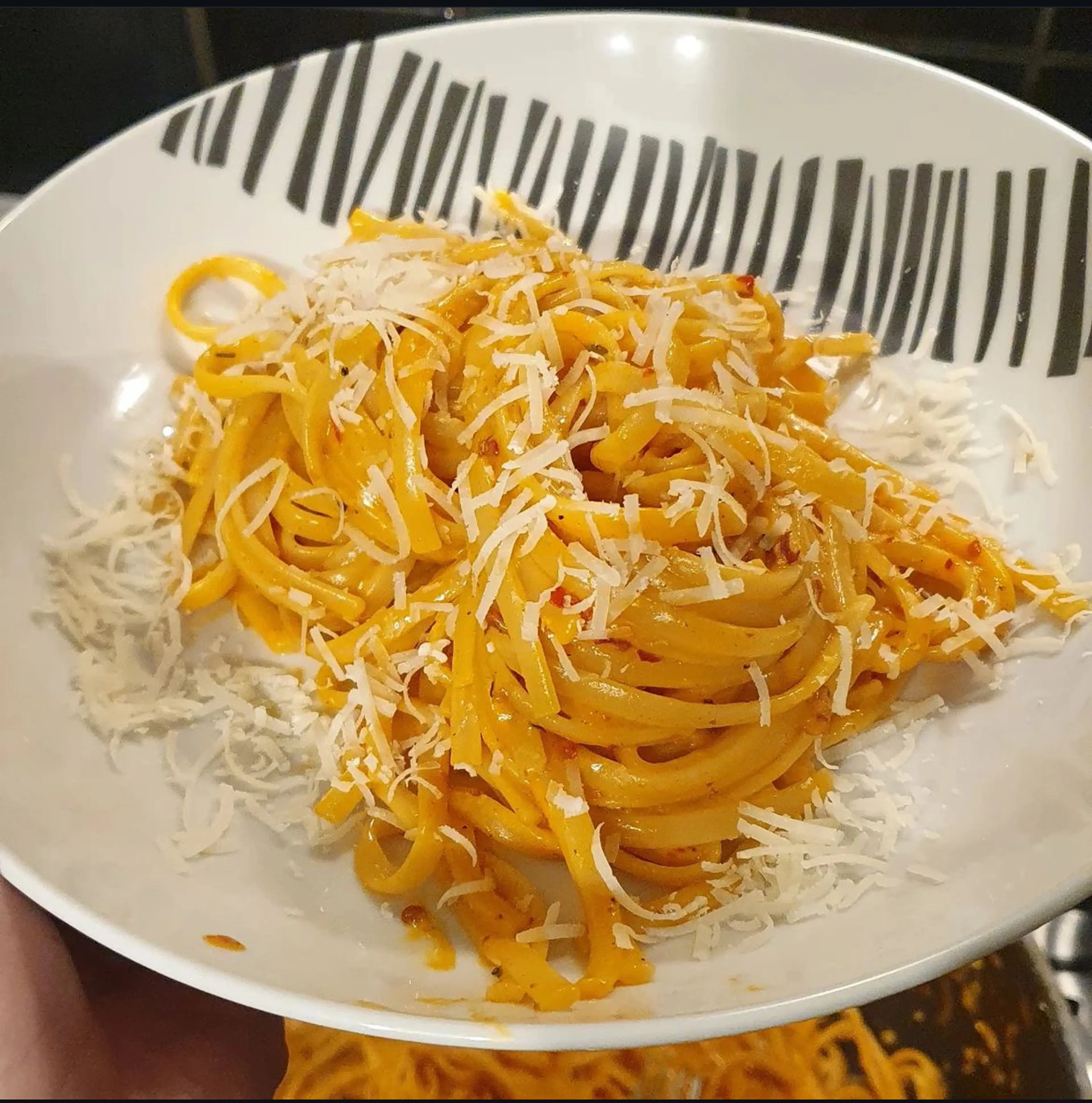 Creamy 'Nduja Linguine (Without Cream)