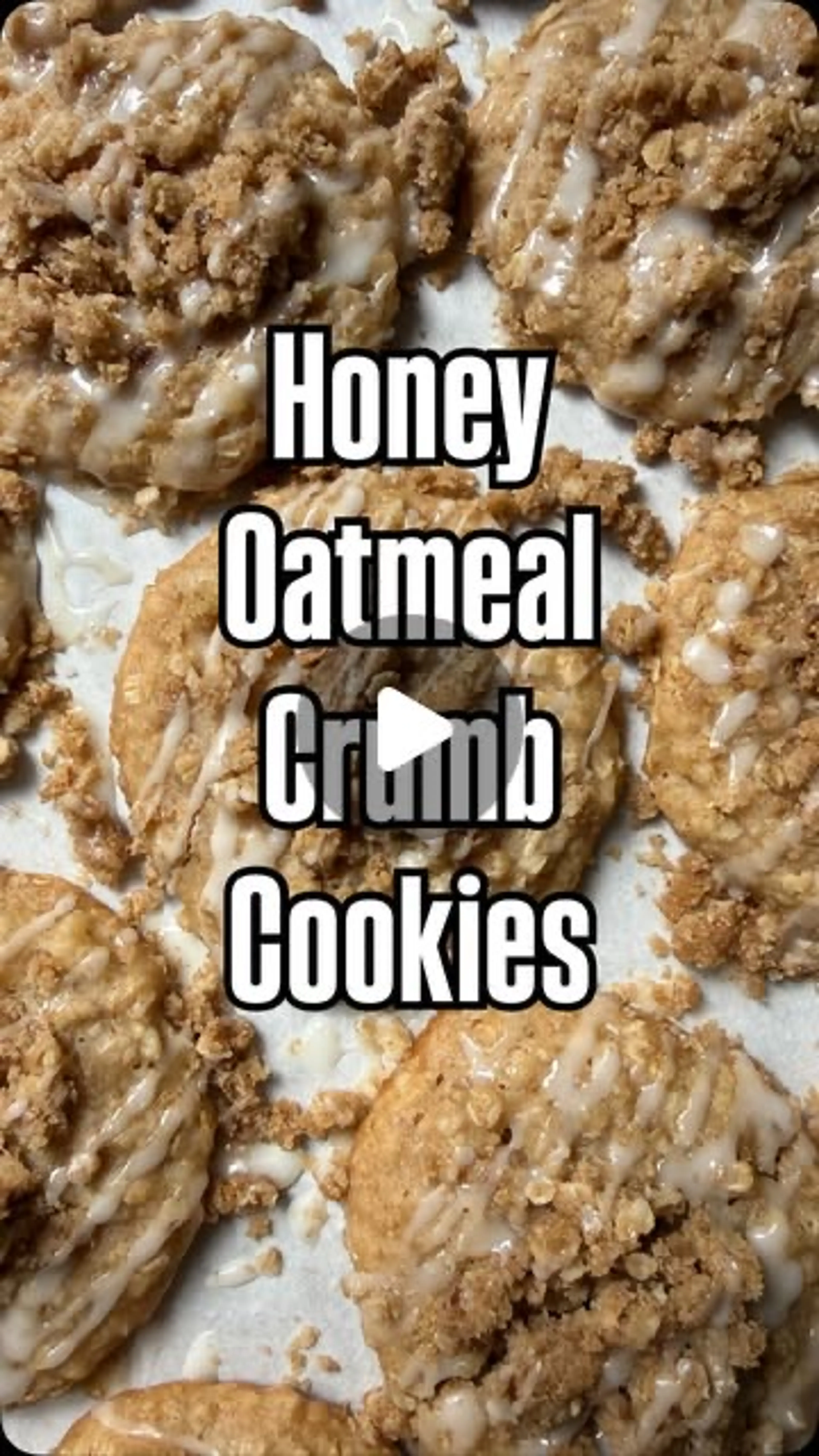 Honey Oatmeal Cookies
