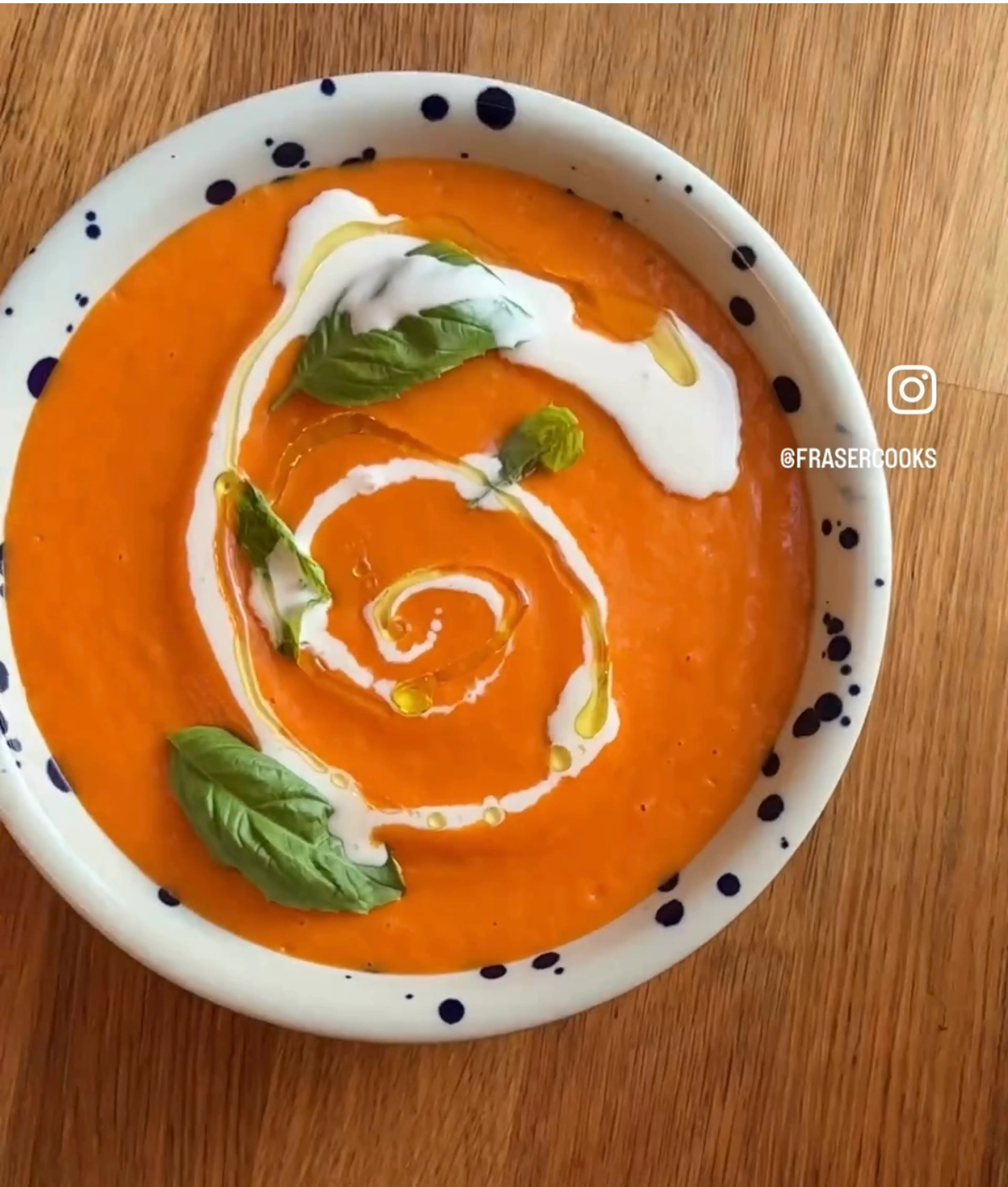 Roasted Red Pepper & Squash Soup