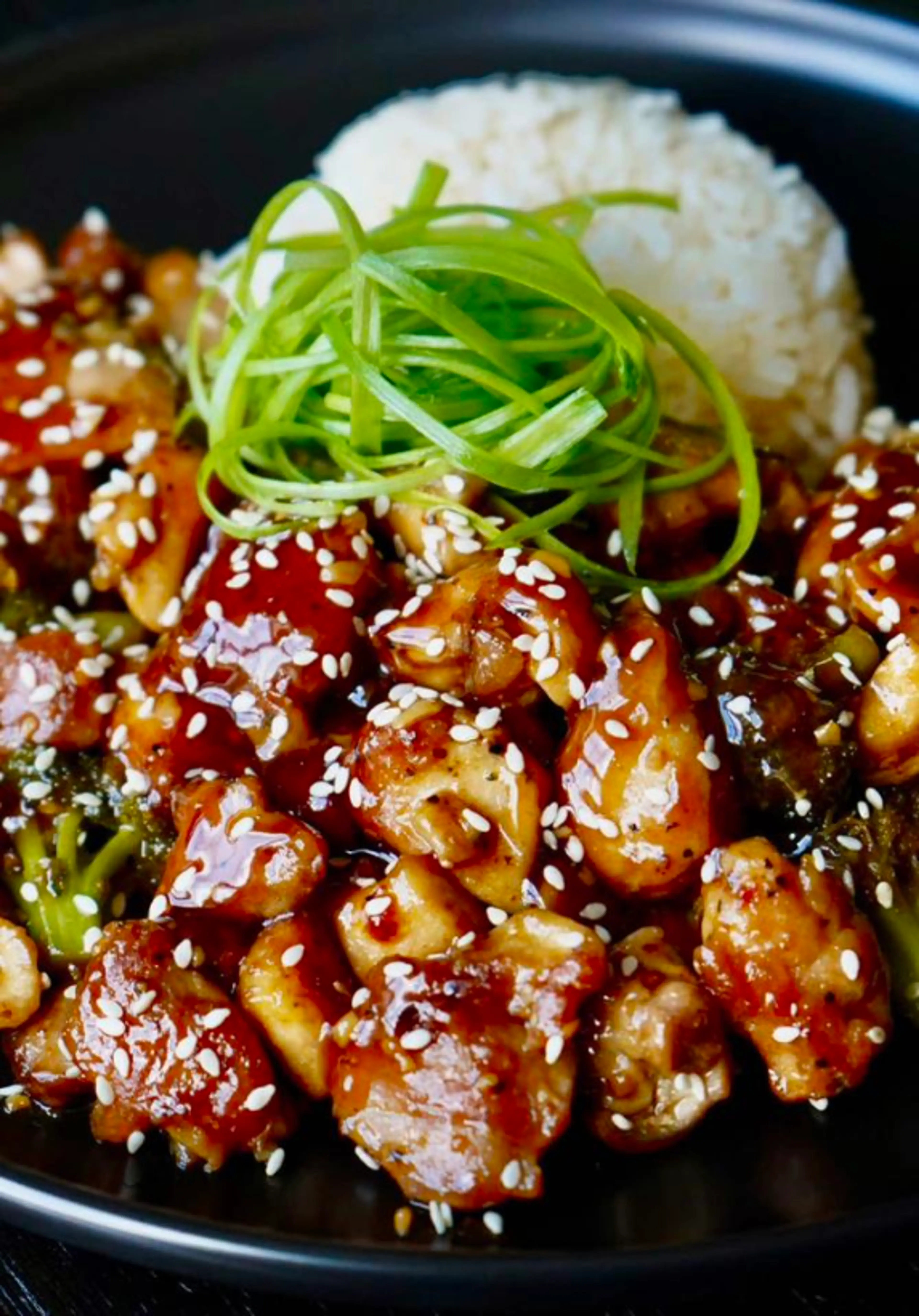 Healthier General Tso's Chicken