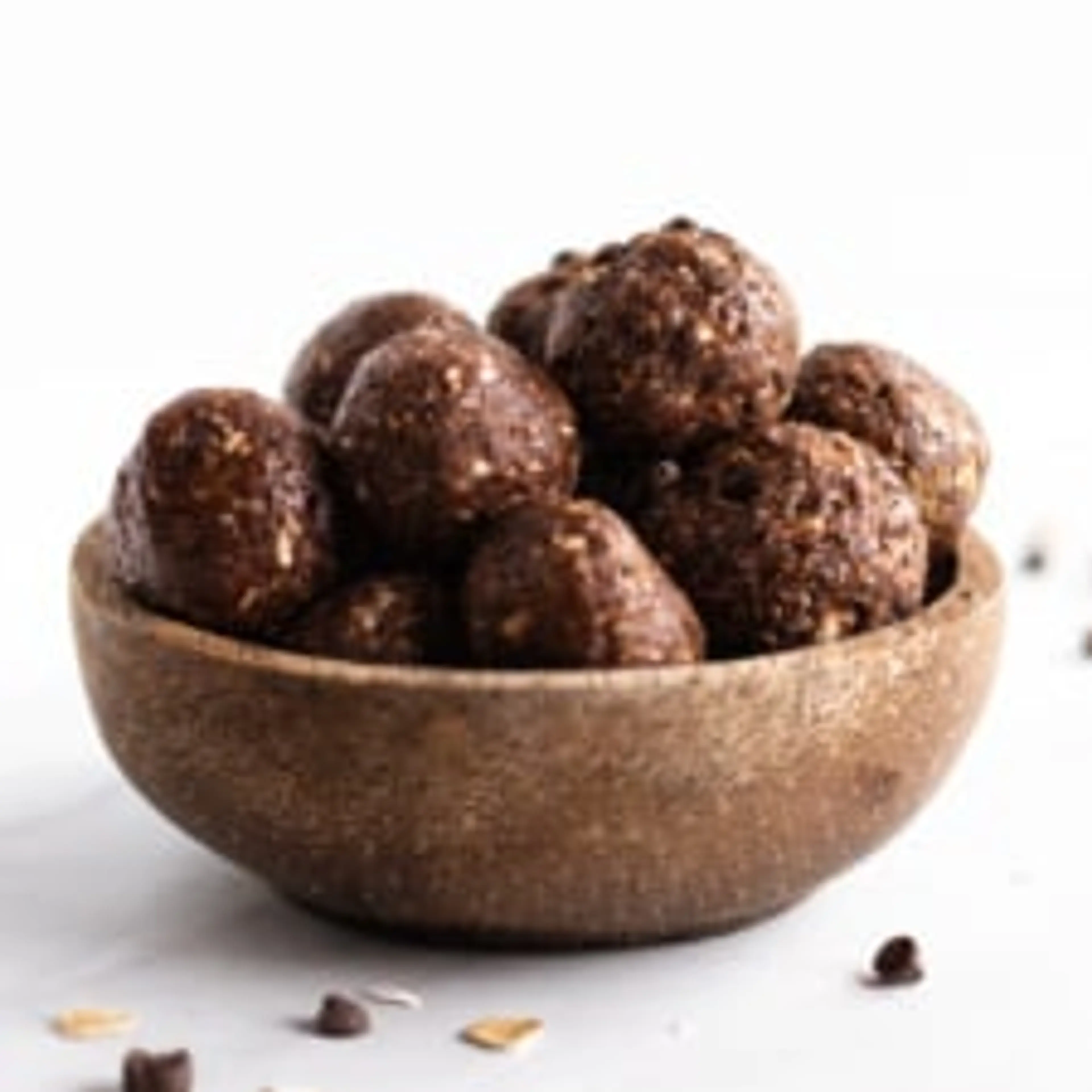 No Bake Low FODMAP Peanut Butter Brownie Bites