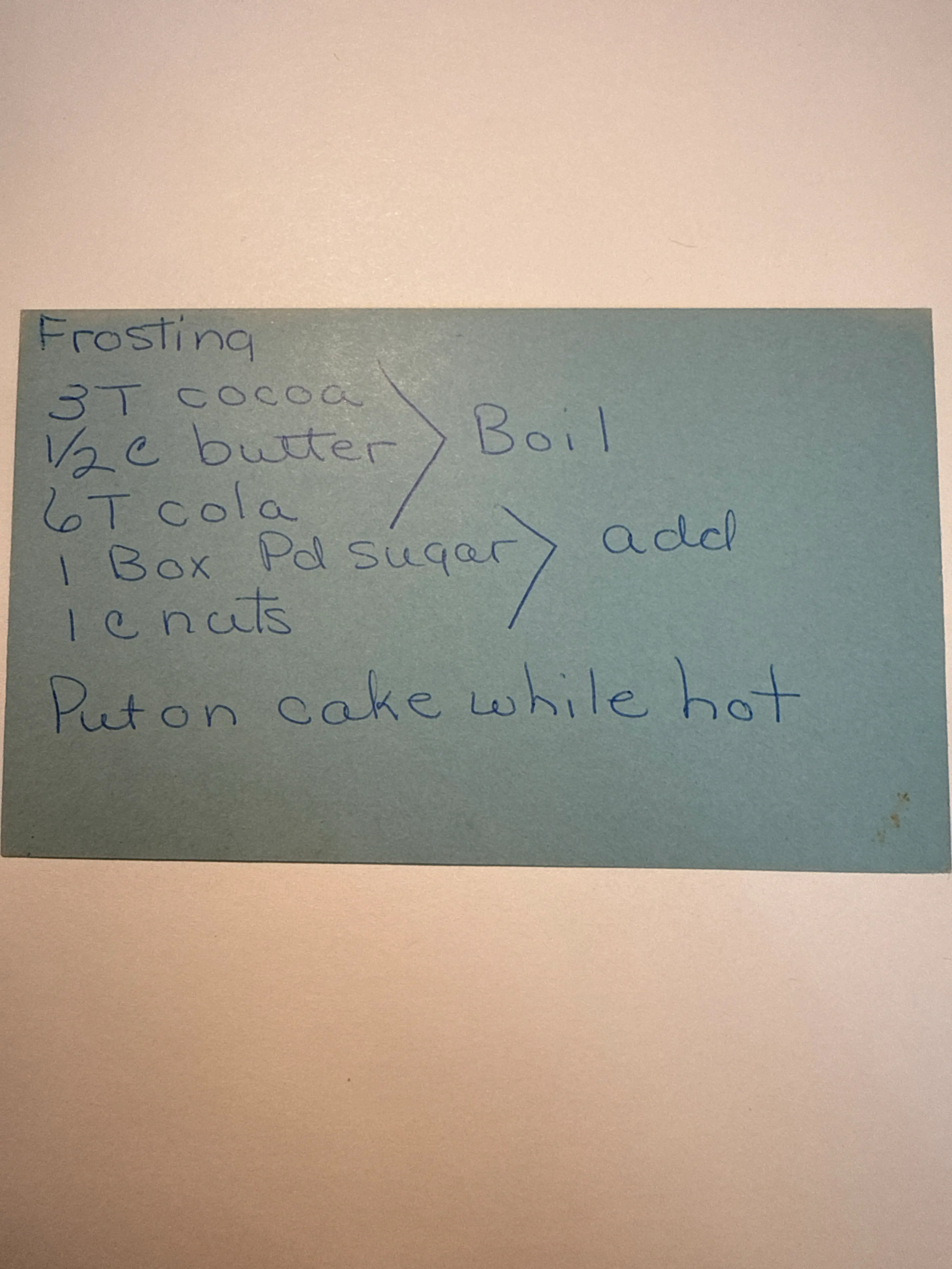 Coca Cola Cake