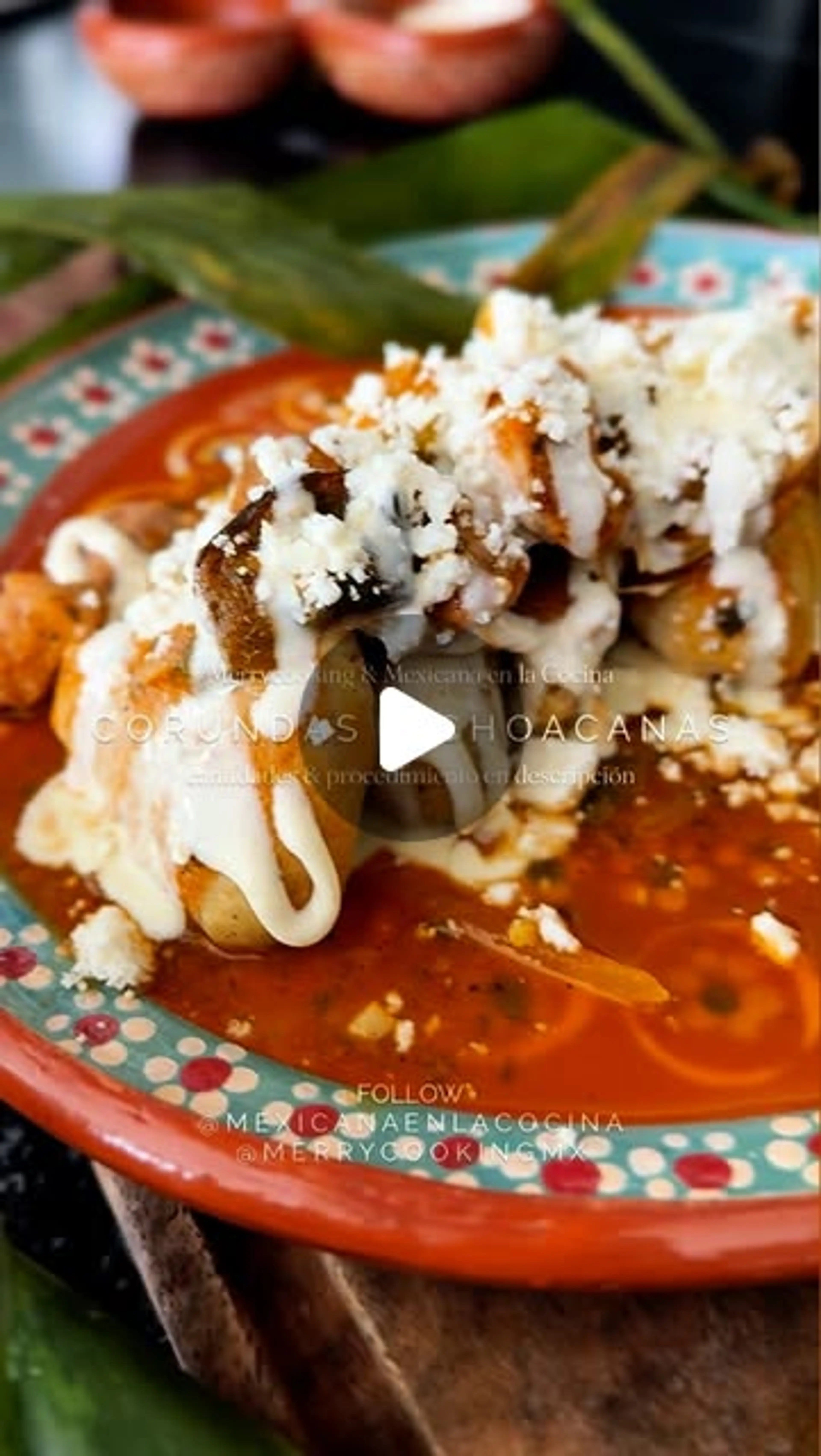 Uno De Los. Platillos Más Típicos De Michoacán, Las Corundas