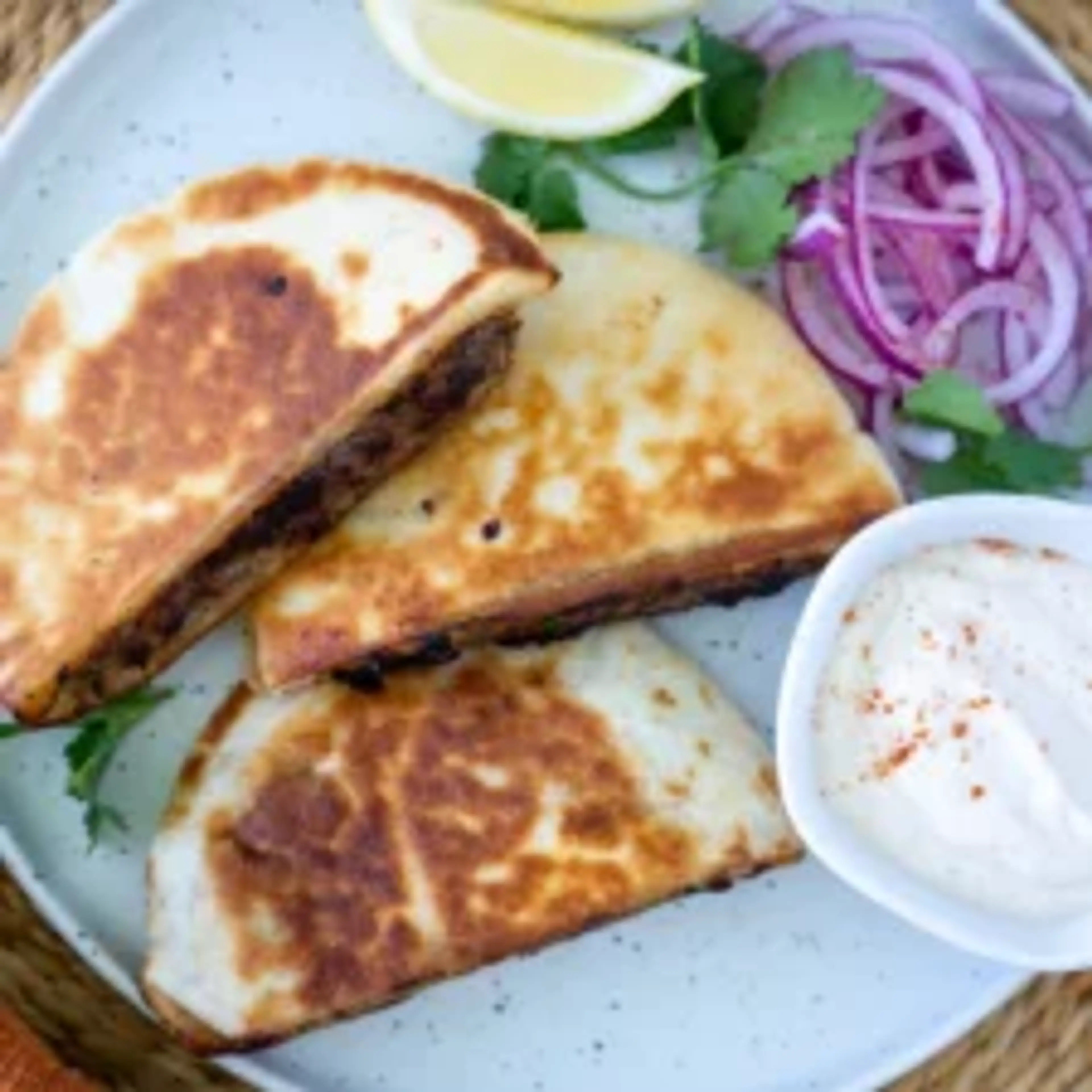 Stuffed Pita (Arayes)