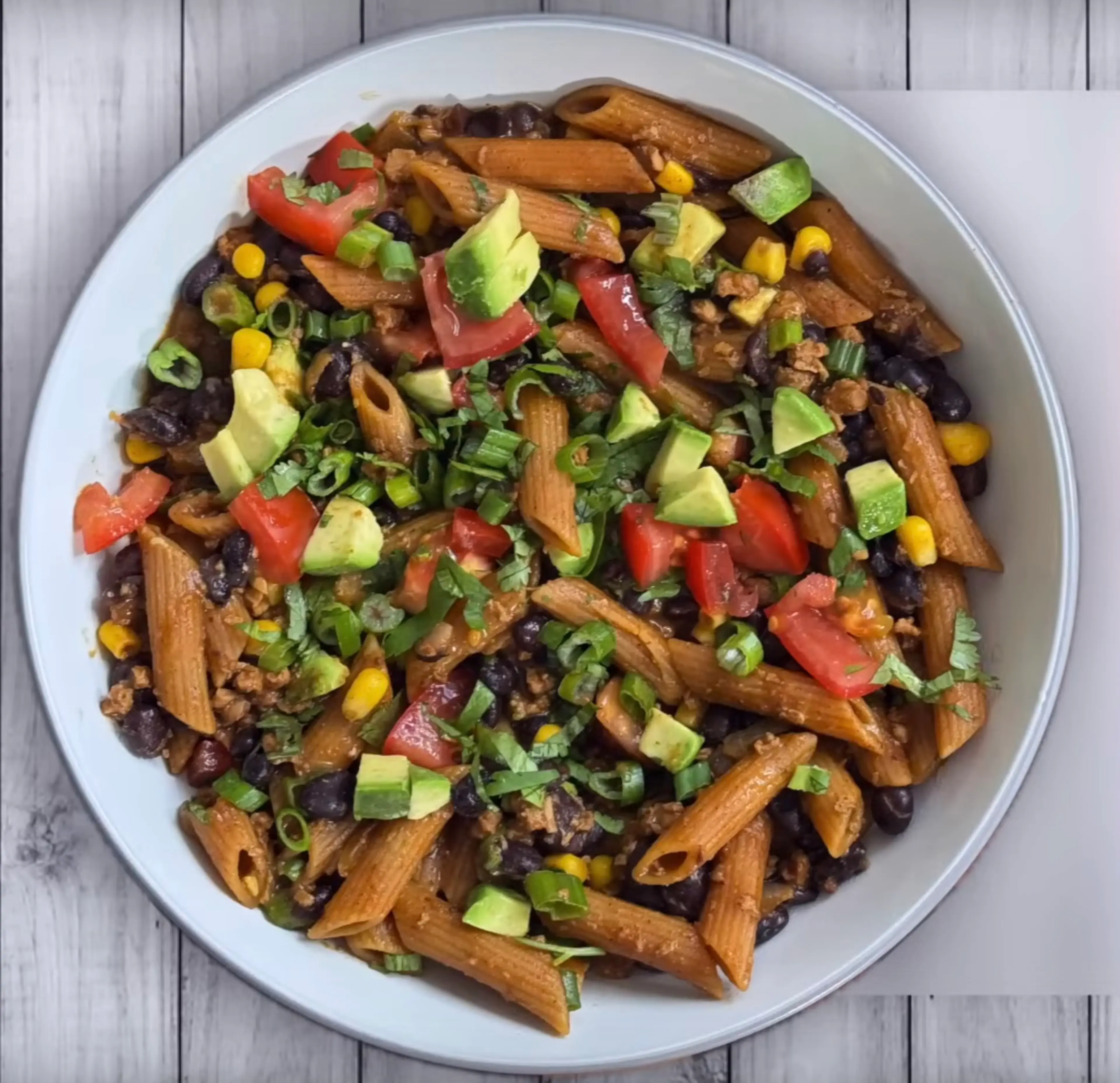 One Pot High Protein Taco Pasta