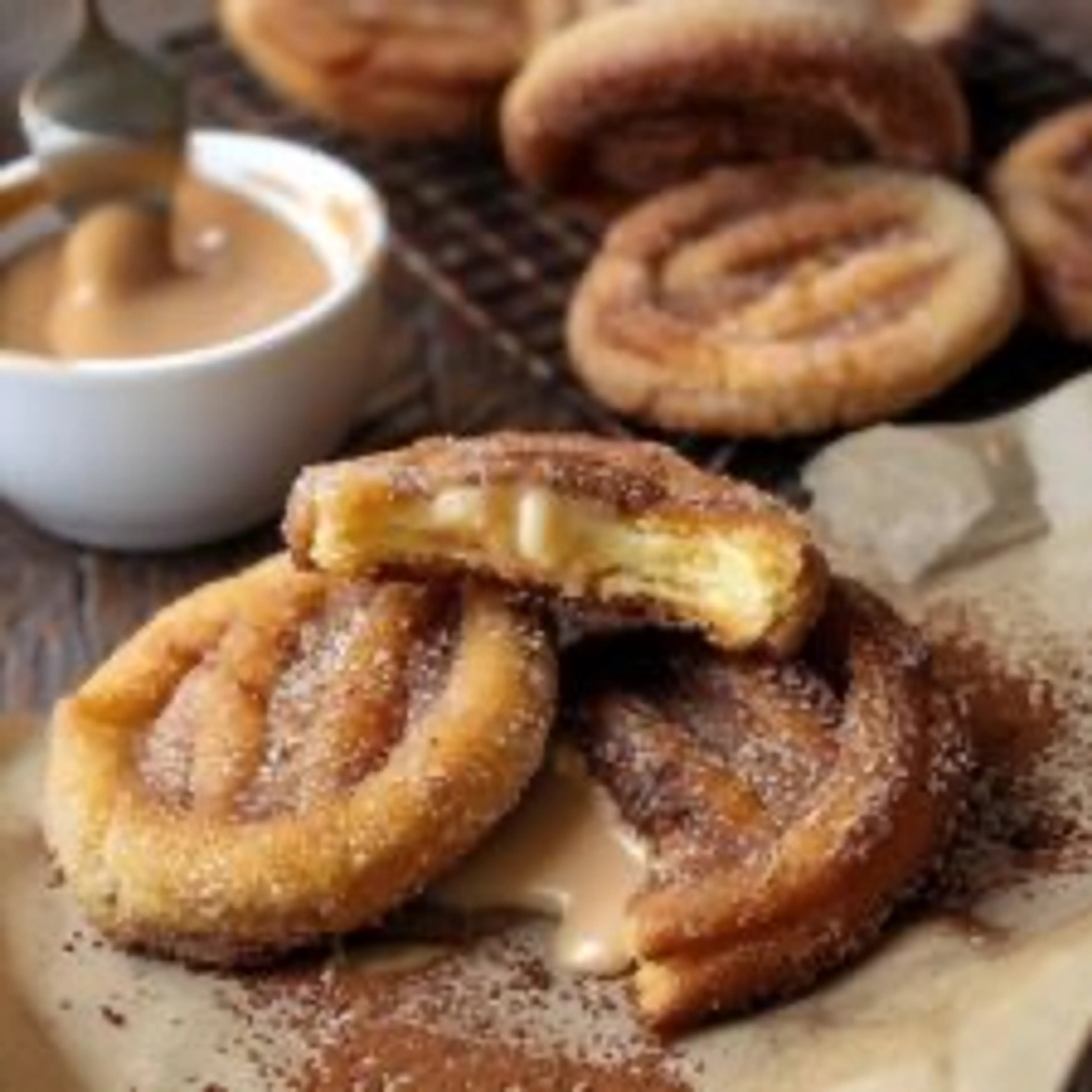 Churro Cheesecake Cookies