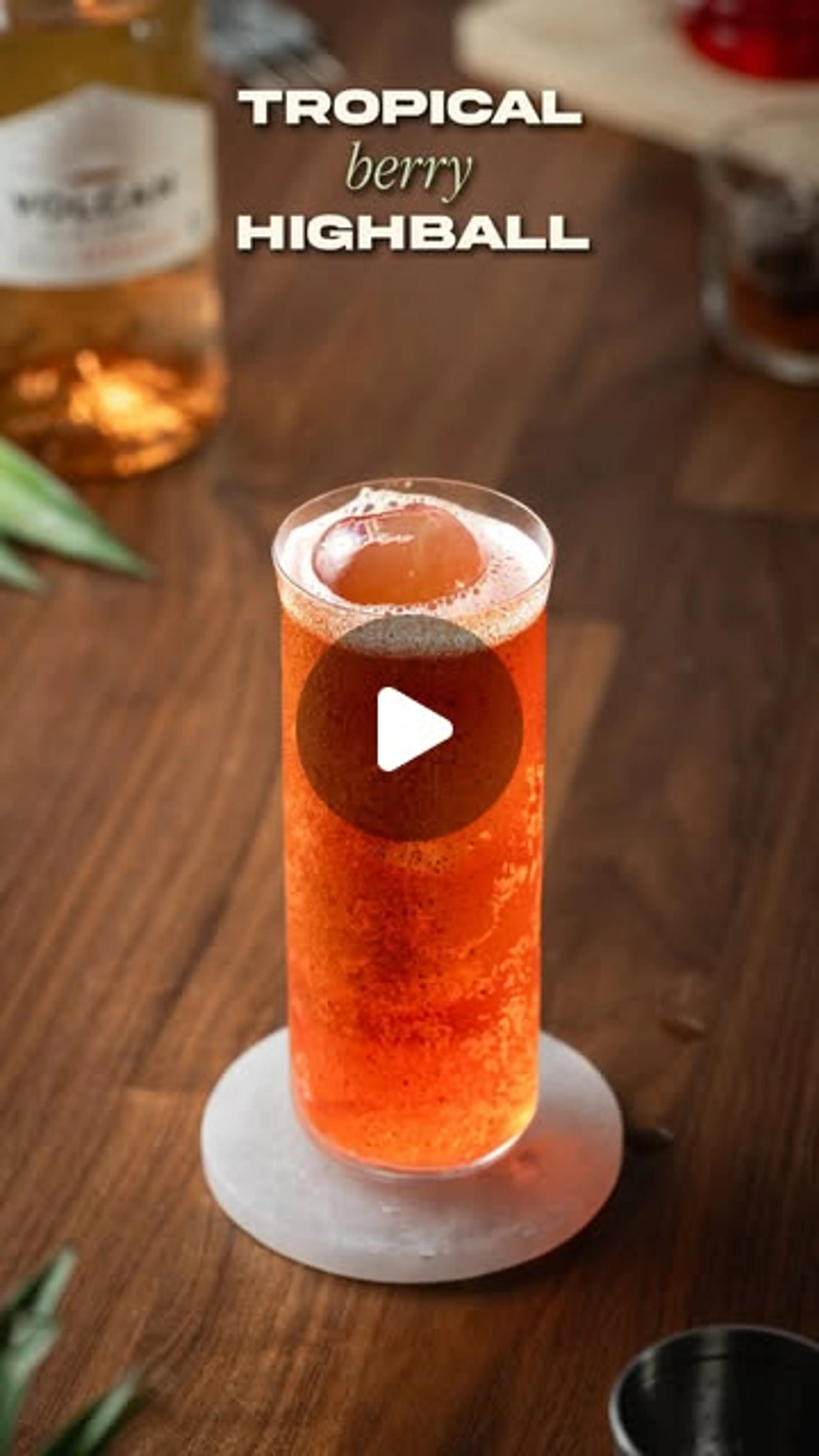 Triple berry Highball
