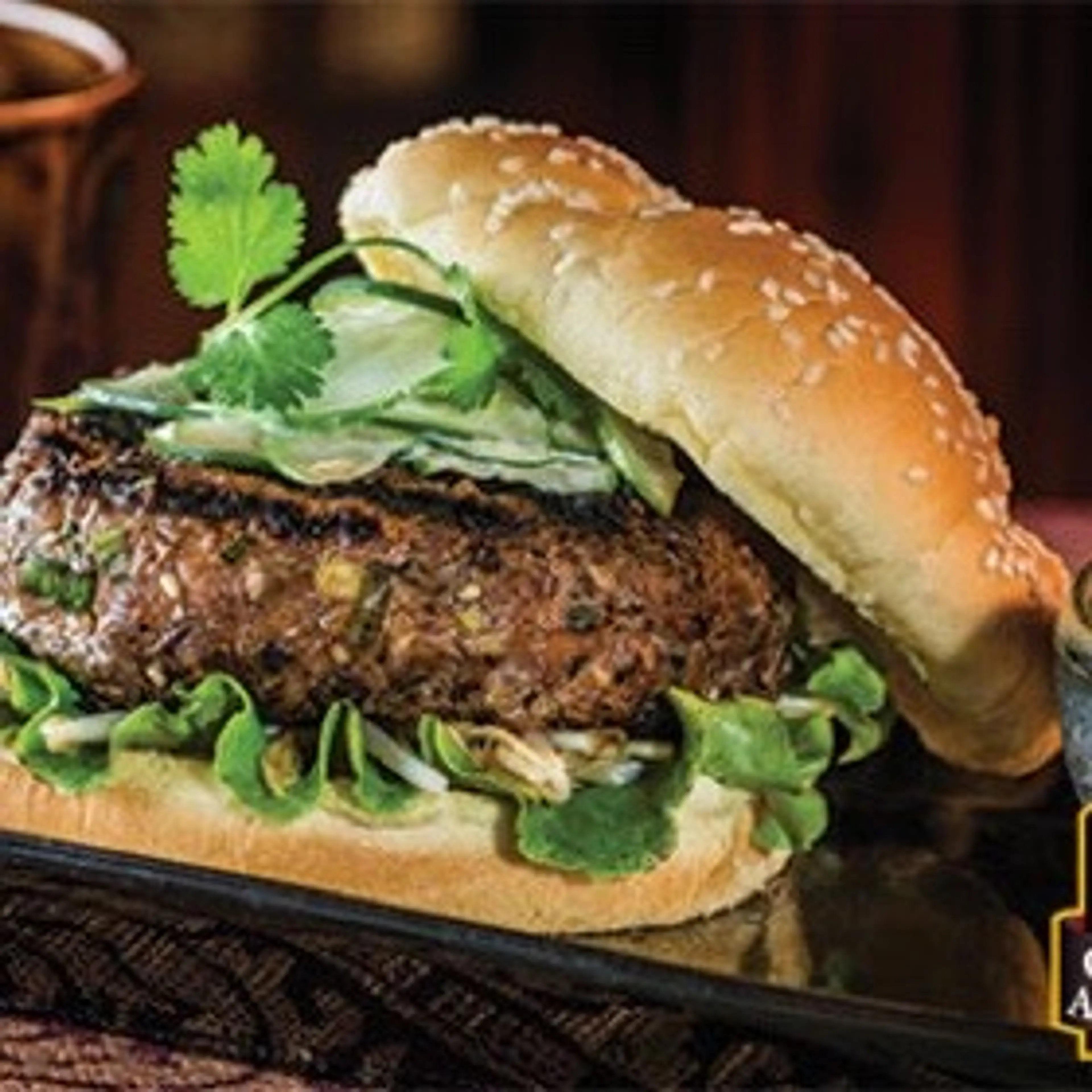 Korean Sesame Burger