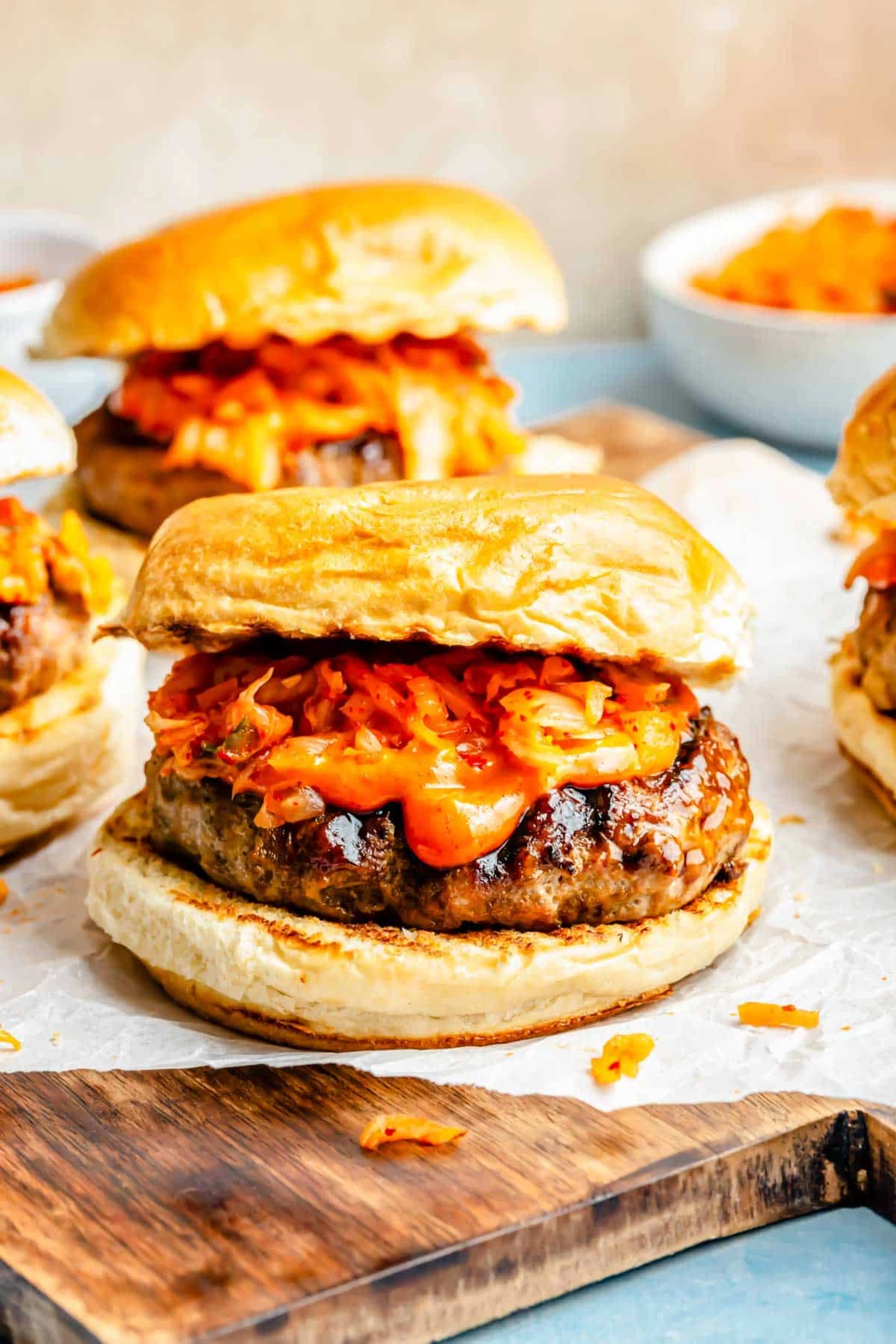 Bulgogi Kimchi Burger