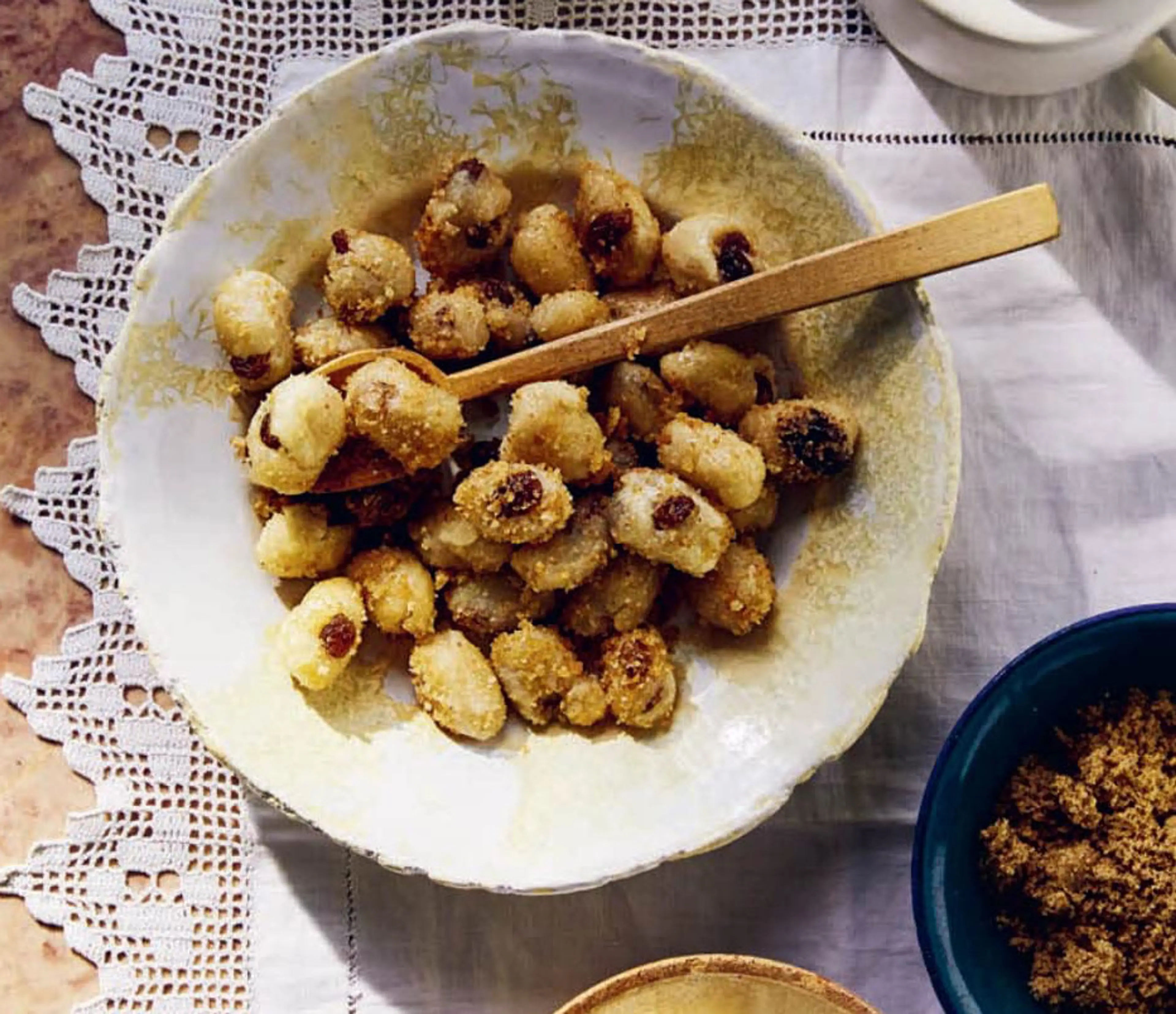 Honey drop dumplings