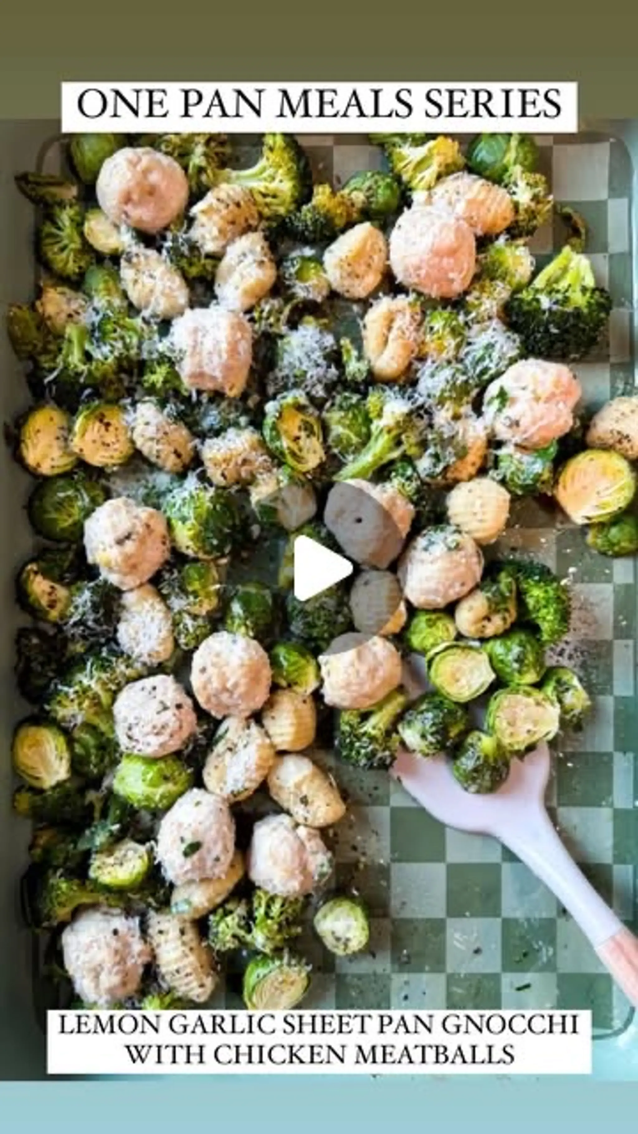 Lemon Garlic One Sheet Gnocchi