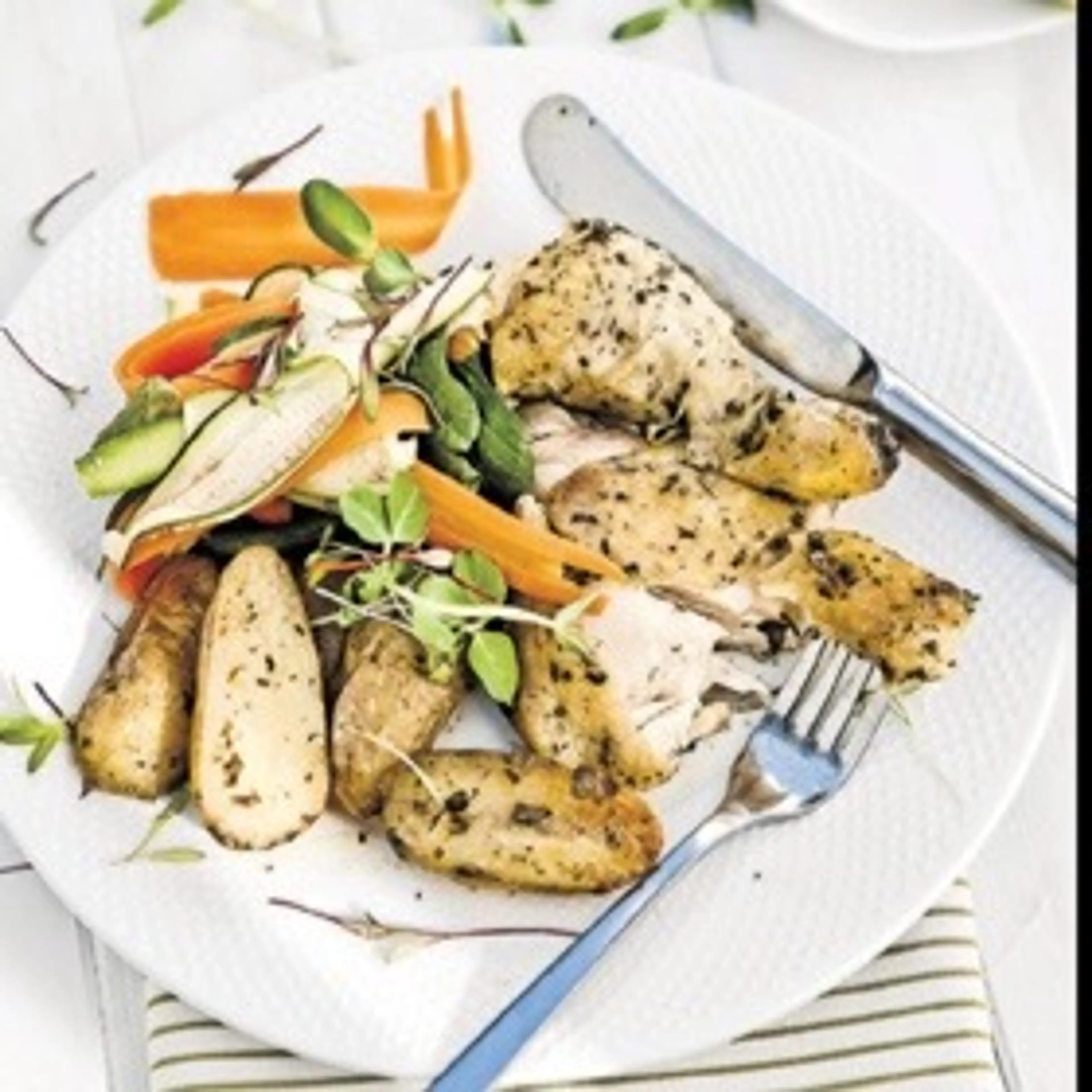 Coriander pesto chicken