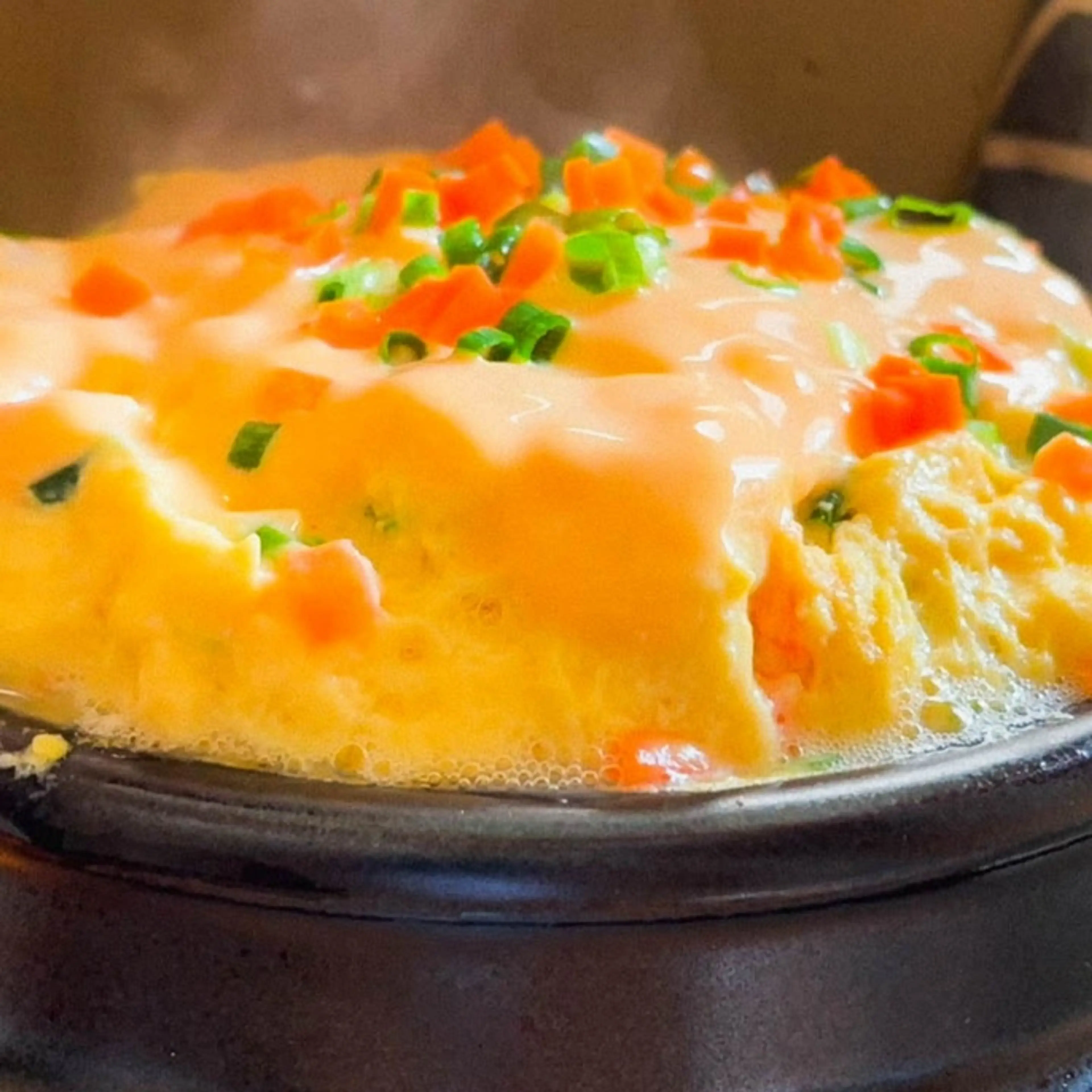 Poktan Gyeranjjim / “bomb” Steamed Egg