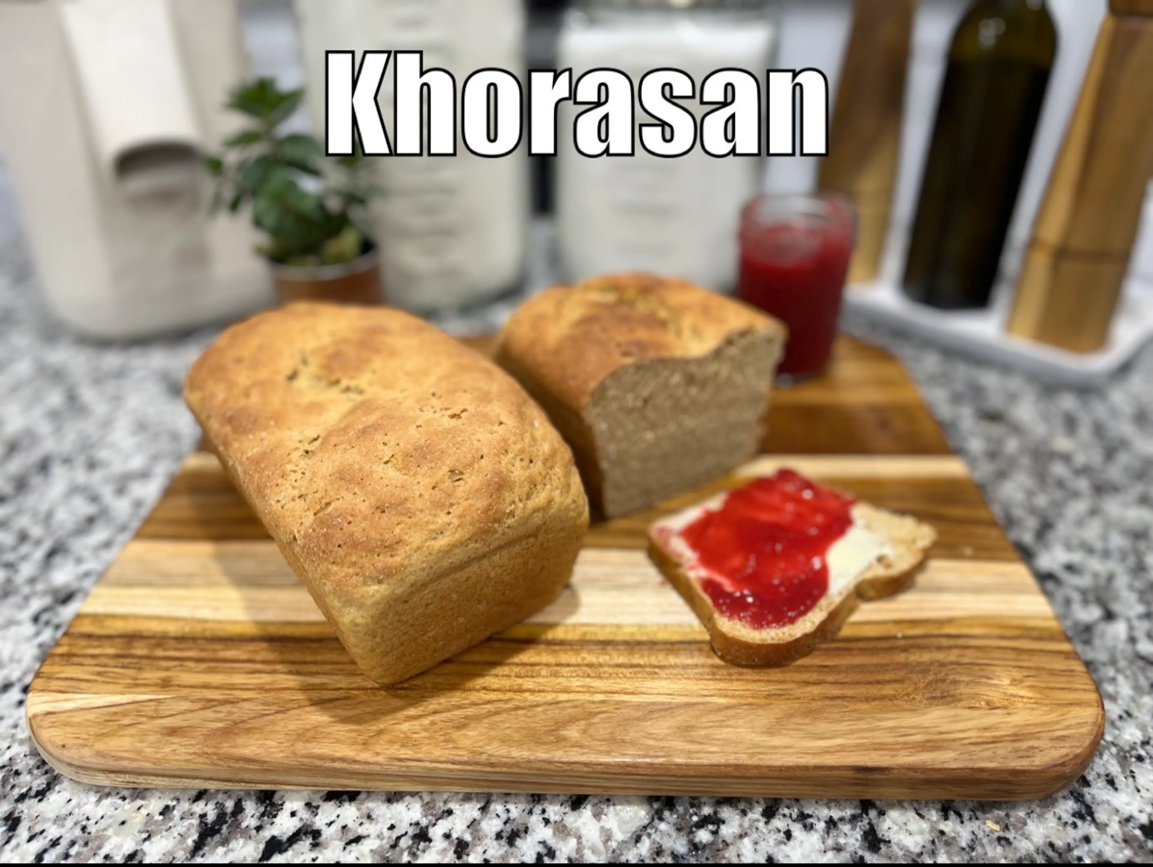 Khorasan Whole Wheat Honey Bread