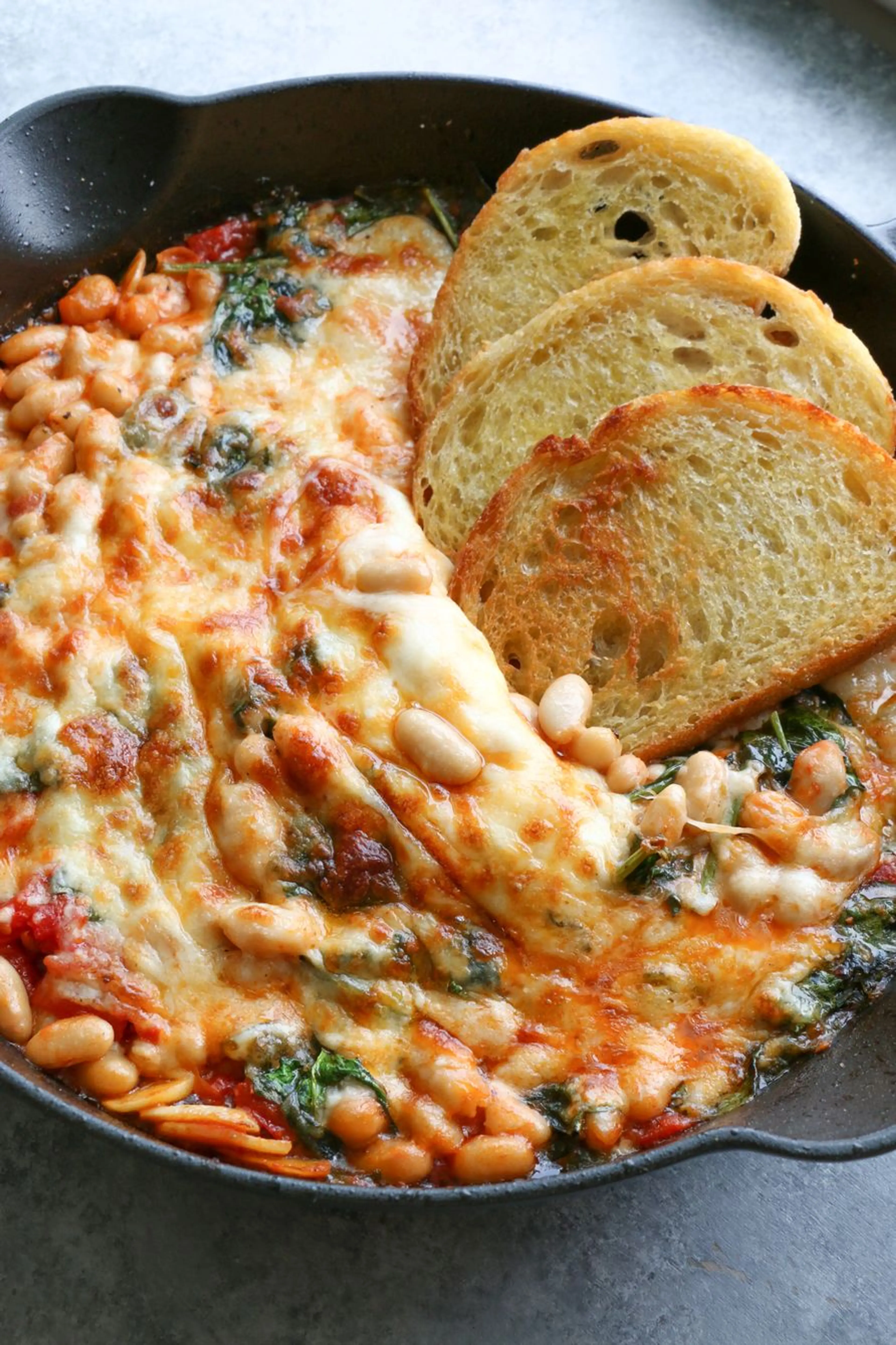 Cheesy White Bean Tomato Bake recipe