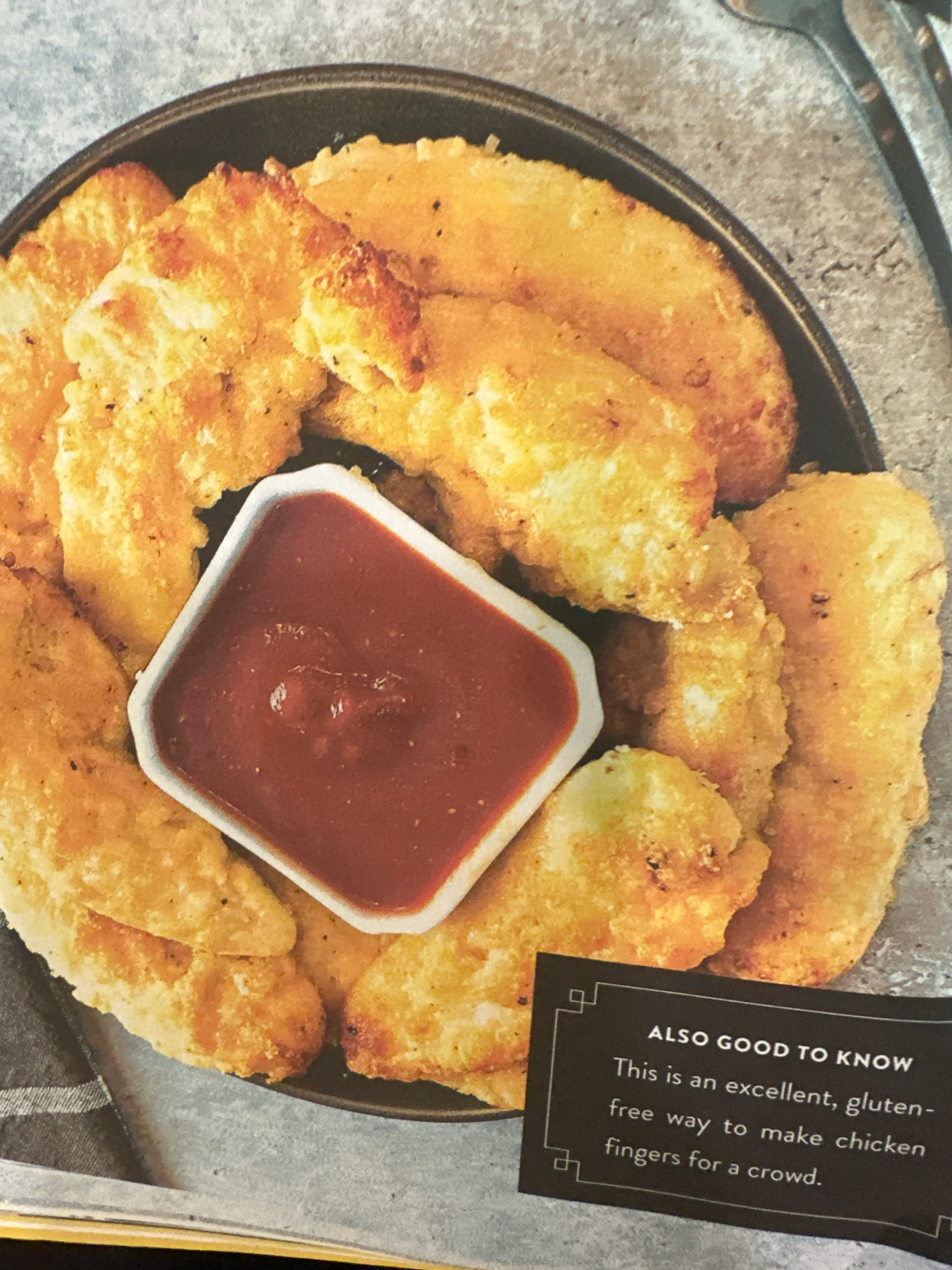 Parmesan Chicken Fingers with Marinara