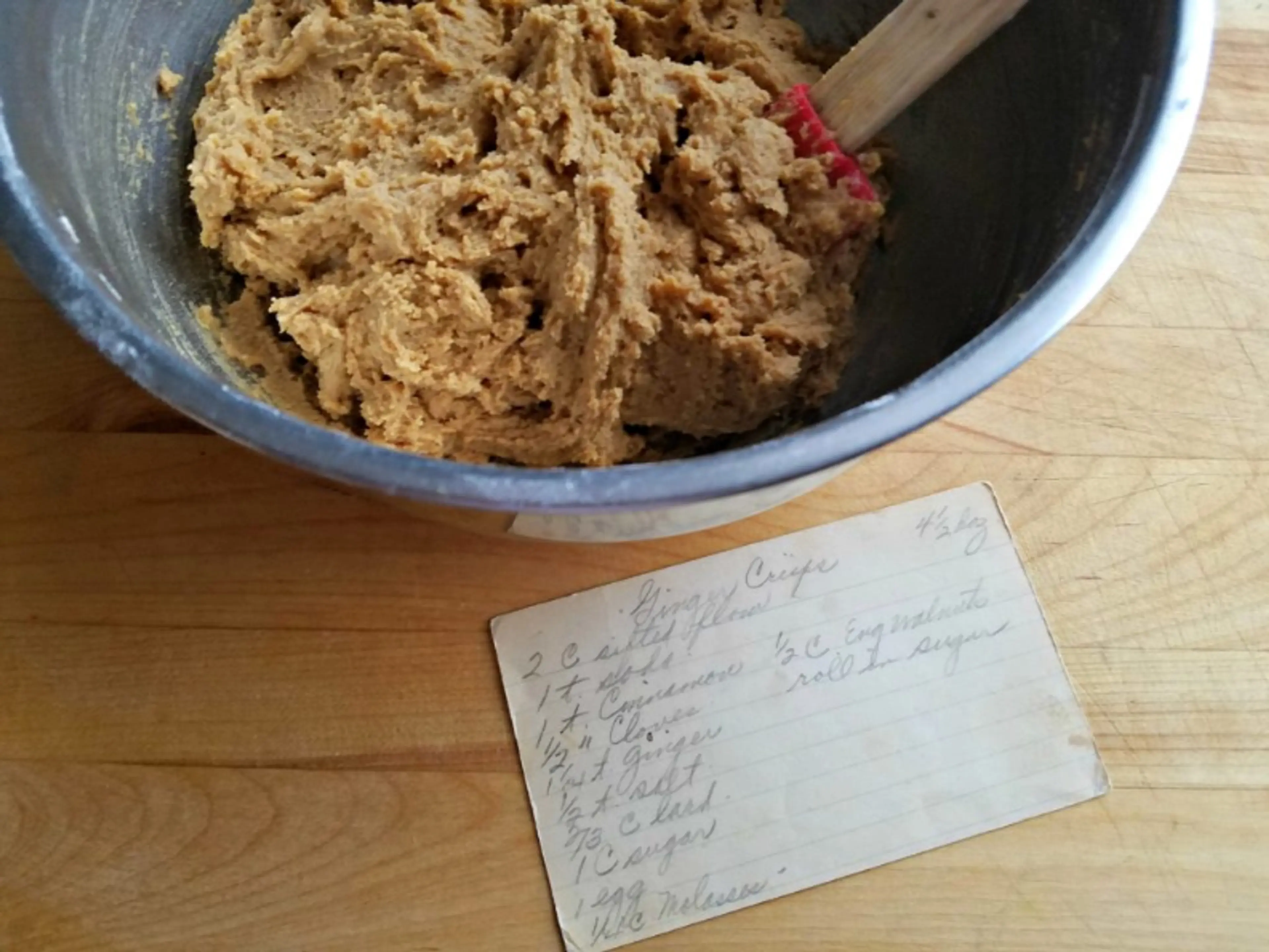 Mom's Ginger Crisps Cookies